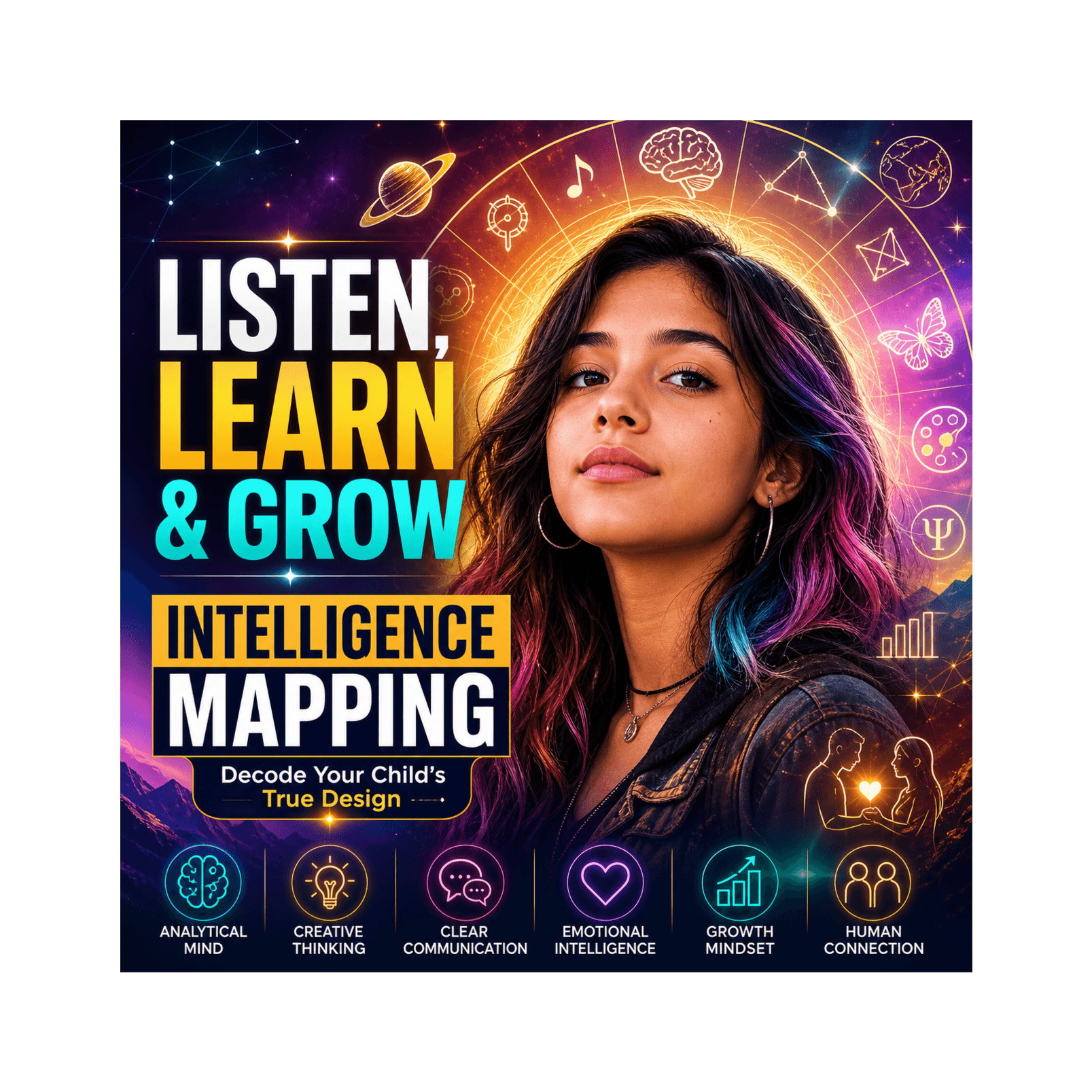 Your Child Is Not Confused: Decode Their Intelligence Type — Vedic Astrology : When Your Soul Matters More! cover