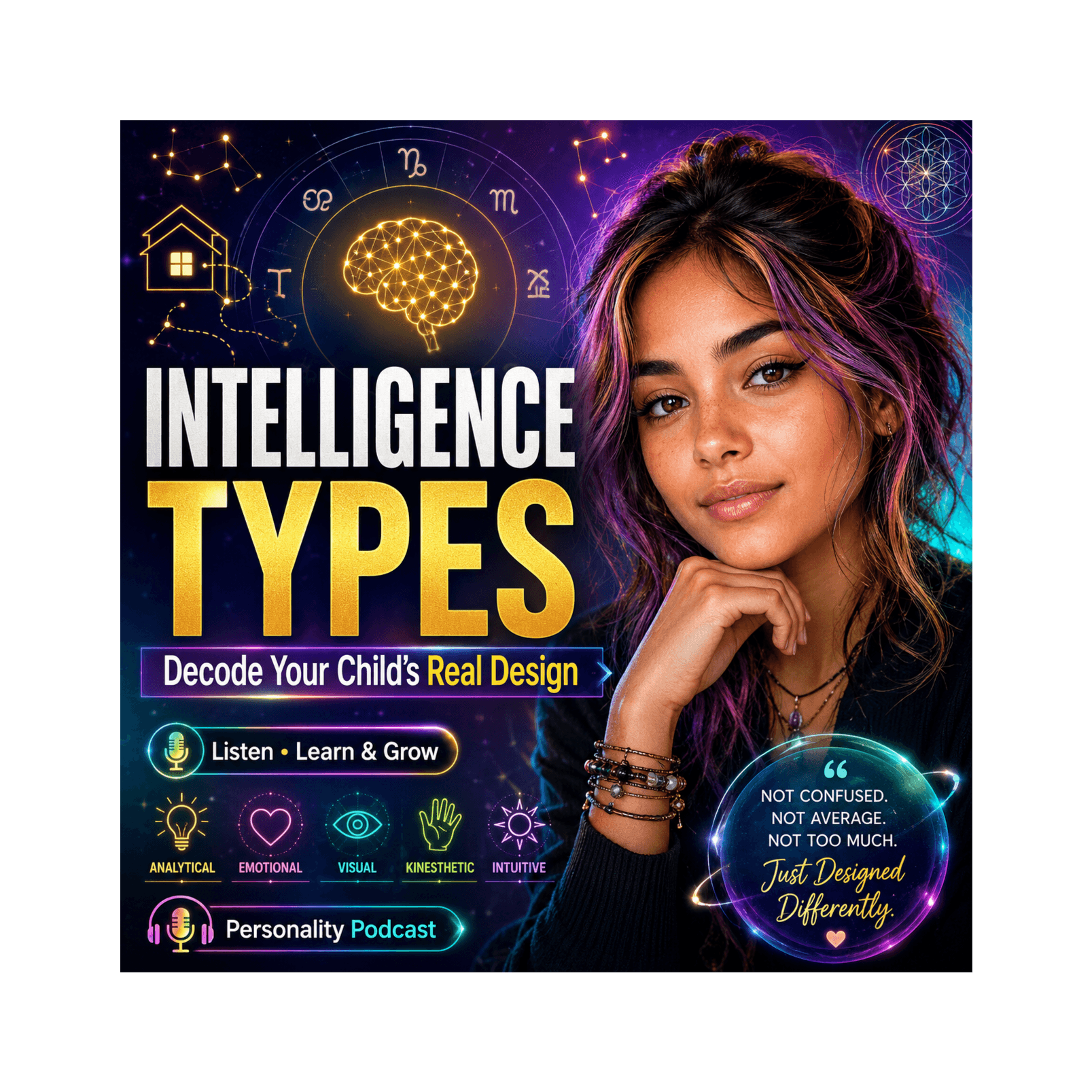 Why Your Child’s Intelligence Needs Mapping, Not Comparison — Vedic Astrology : When Your Soul Matters More! cover