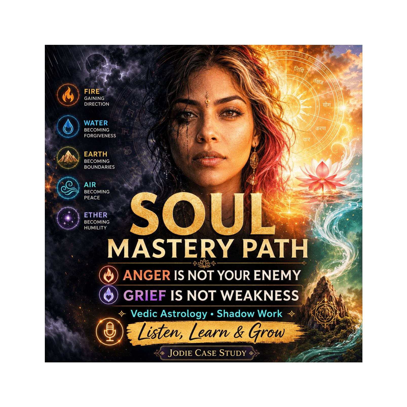 Jodie’s Soul Mastery Path: Vedic Astrology for Light, Shadow & Self-Mastery — Vedic Astrology : When Your Soul Matters More! cover