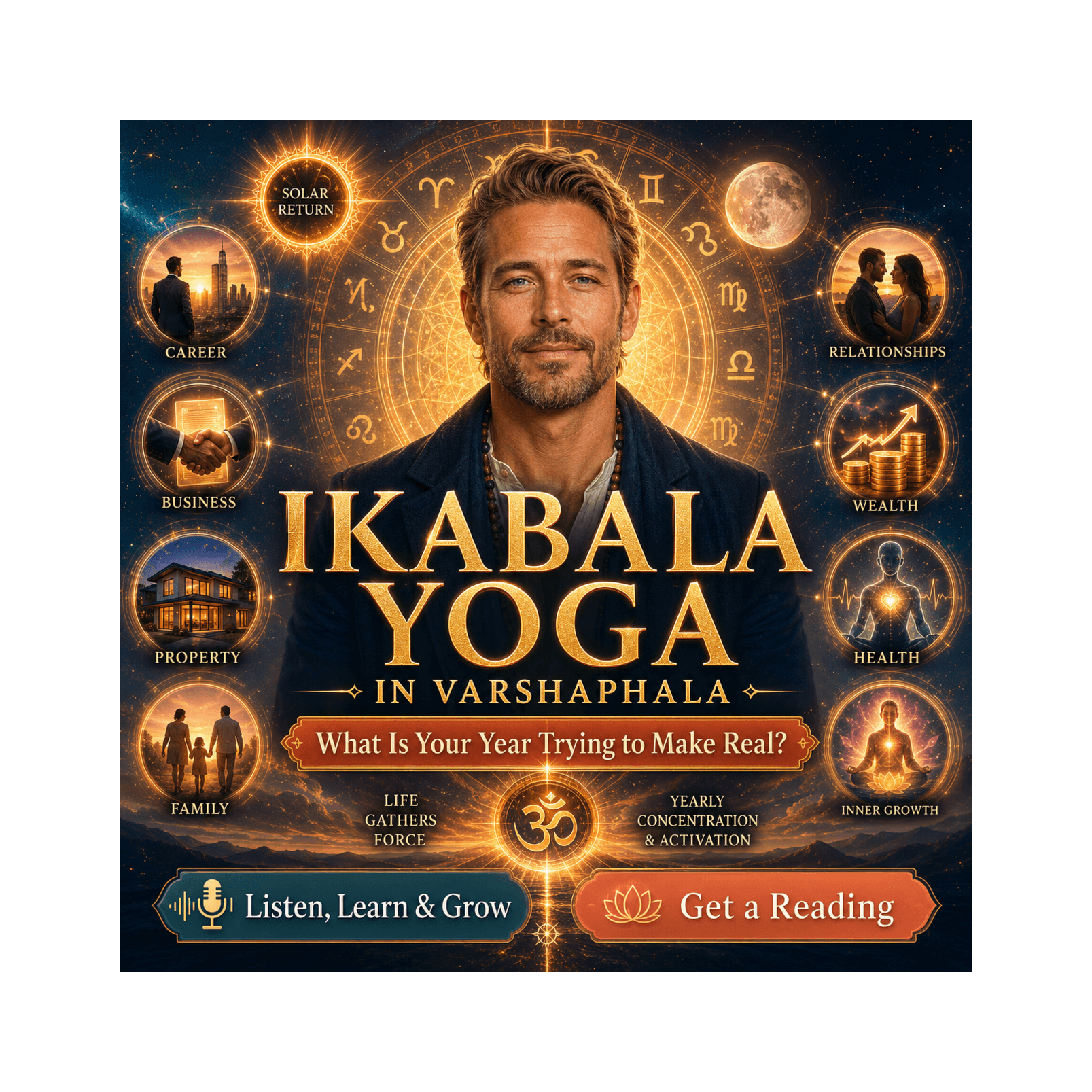 Ikabala Yoga in Varshaphala: Decode Your Yearly Energy & Life Focus — Vedic Astrology : When Your Soul Matters More! cover