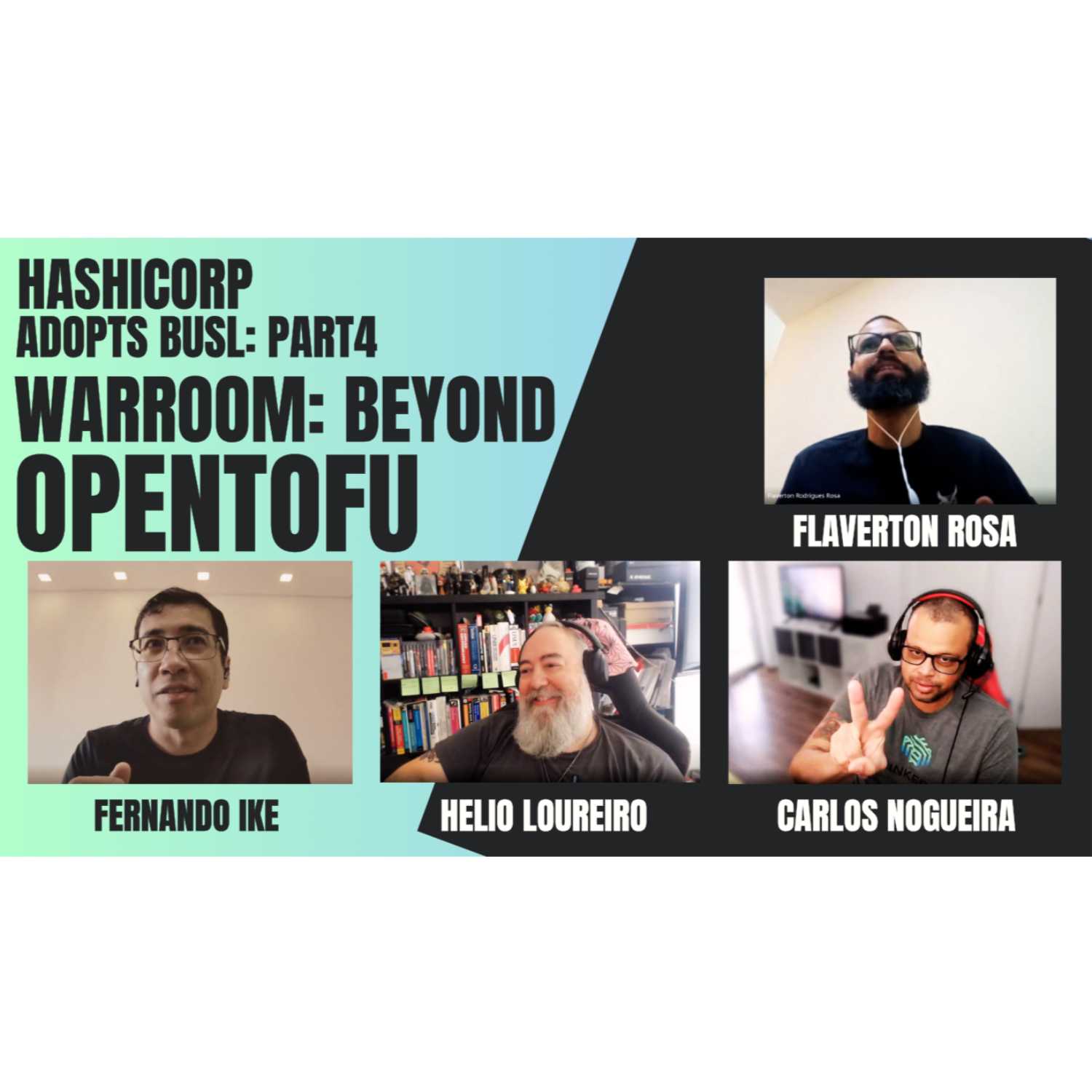 [PT-BR] Beyond OpenToFu #WARROOM #2 - Carlos Nogueira DevOps cover