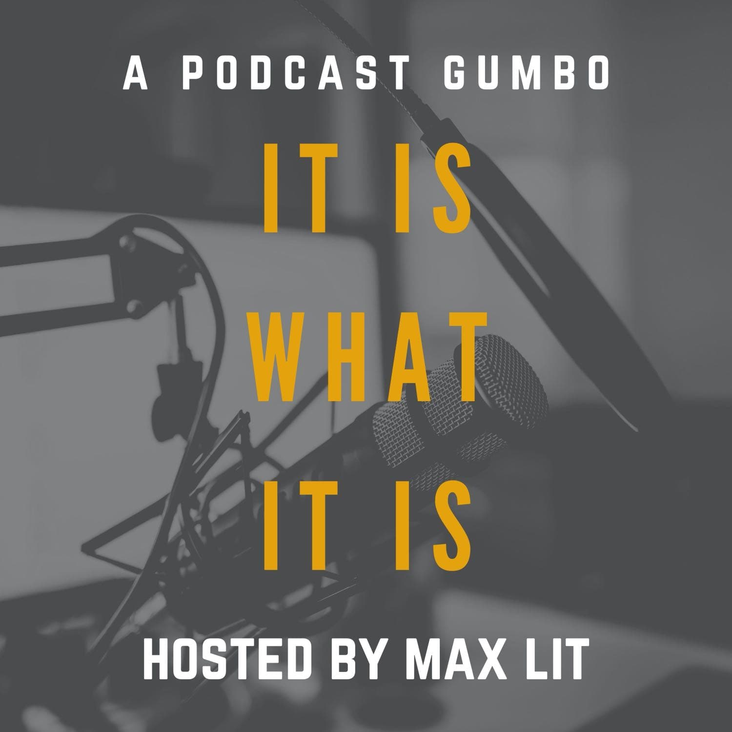 It Is What It Is: a podcast gumbo cover