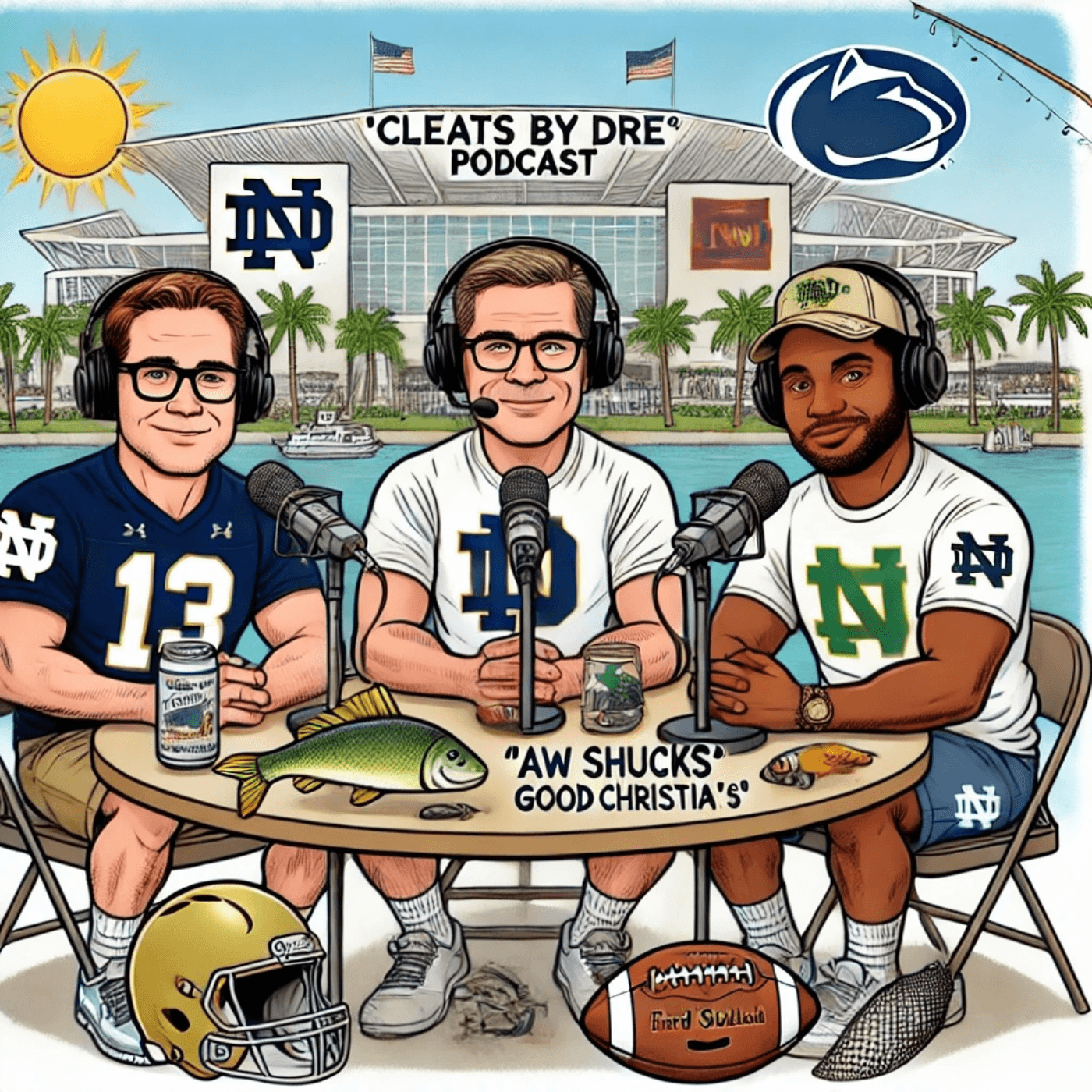41: Notre Dame Panel Returns: The Irish Seek Redemption (and Sunscreen) in Miami - Cleats by Dre cover