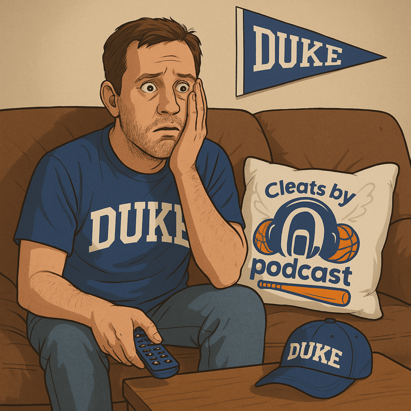 48: Rapid Reaction: Houston 70, Duke 67. There wasn't time to get nervous. - Cleats by Dre cover