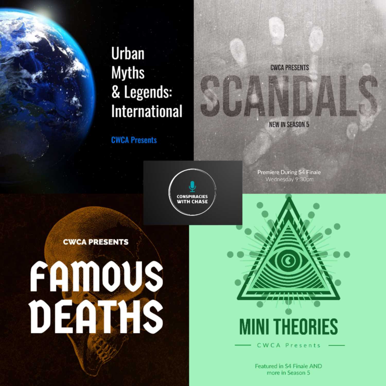 Season 4 Finale - Conspiracies with Chase cover