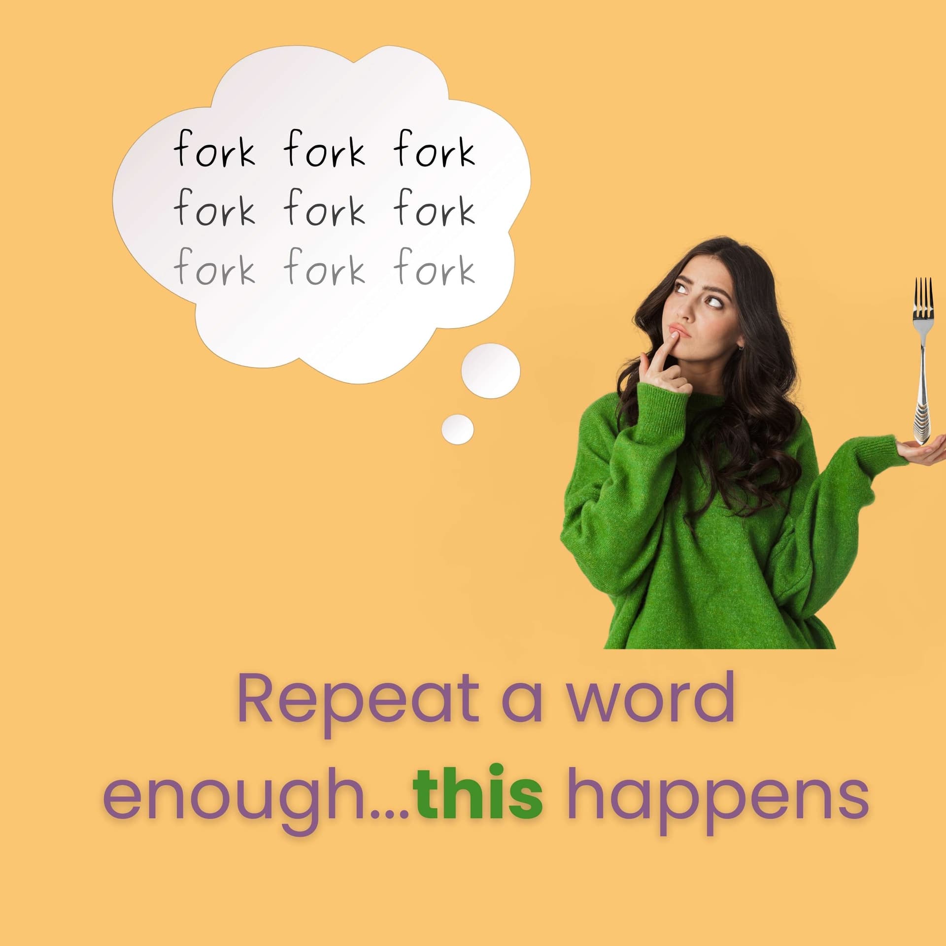 The Psychology behind Why Words Stop Making Sense (Semantic Satiety) - Curious Wiring cover