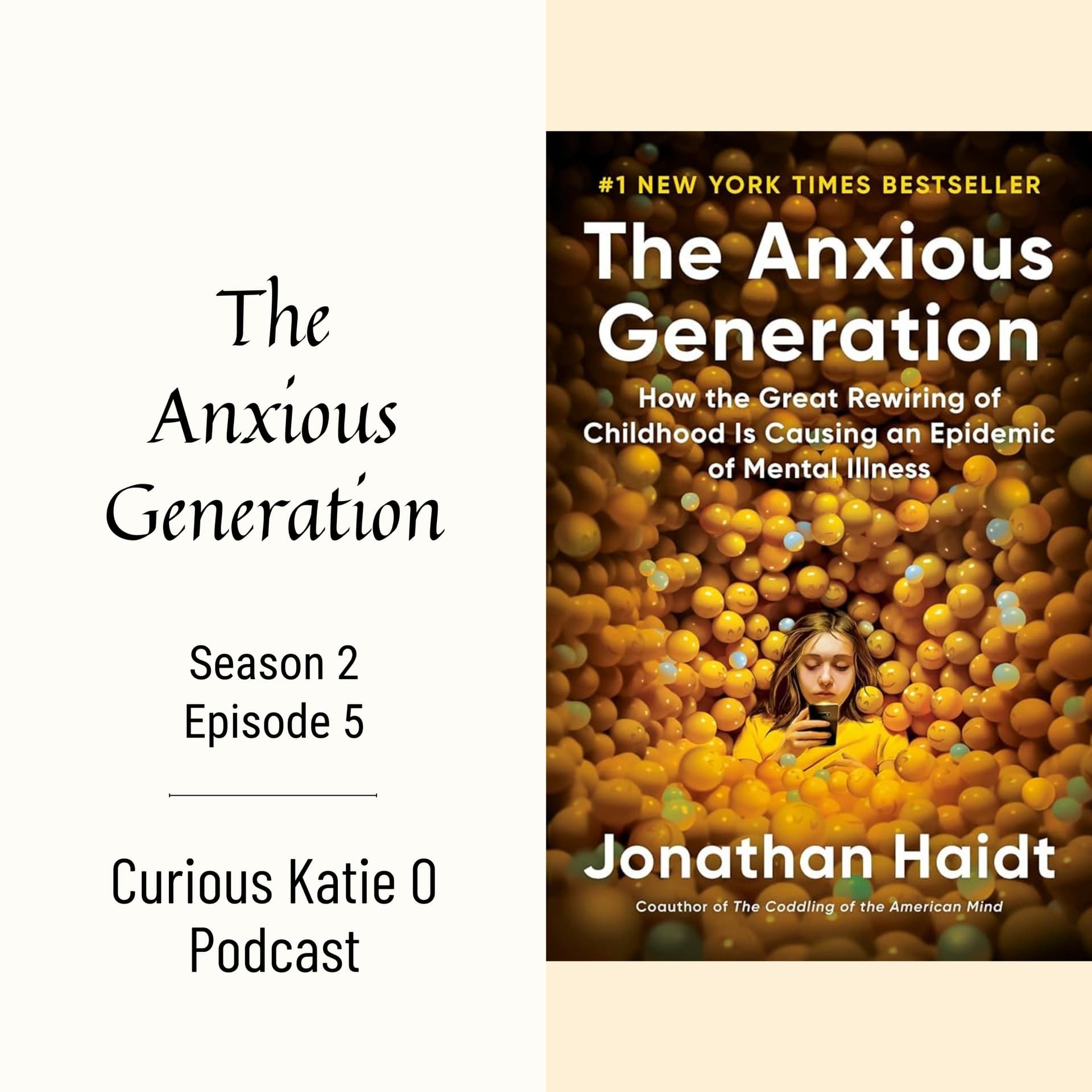 The Anxious Generation - Curious Katie O cover