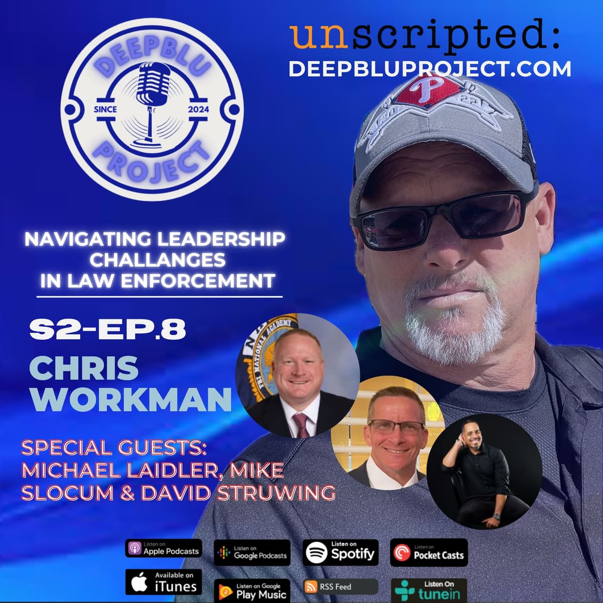 Navigating Leadership Challenges in Law Enforcement  w/ Michael Laidler, et al - Part 1 - DeepBlu Project  cover