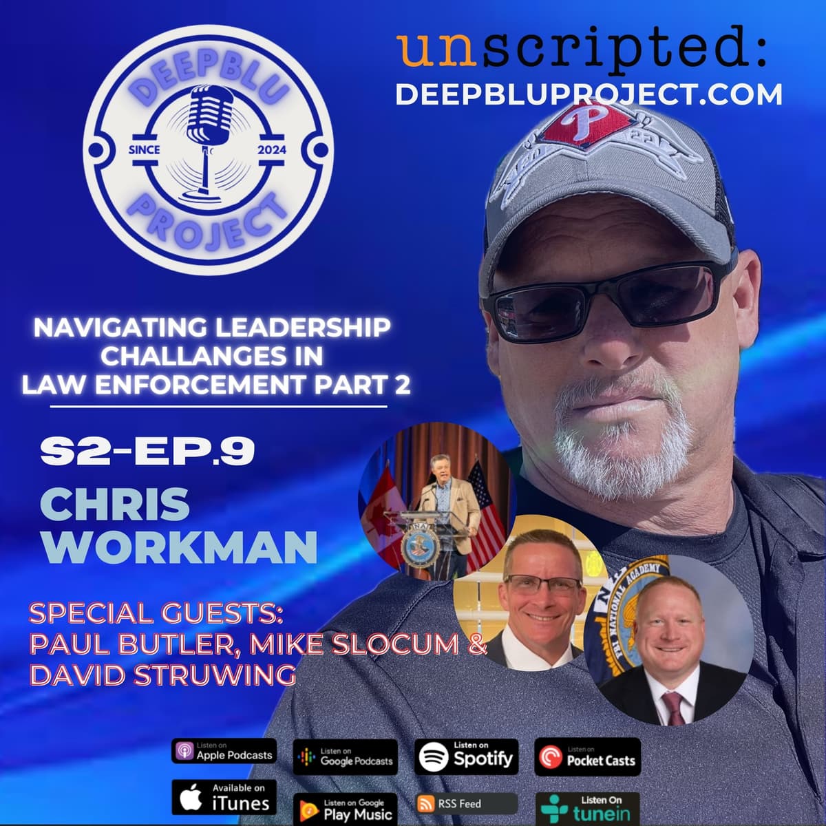 Navigating Leadership Challenges in Law Enforcement w/ Paul Butler, et al - Part du - DeepBlu Project  cover