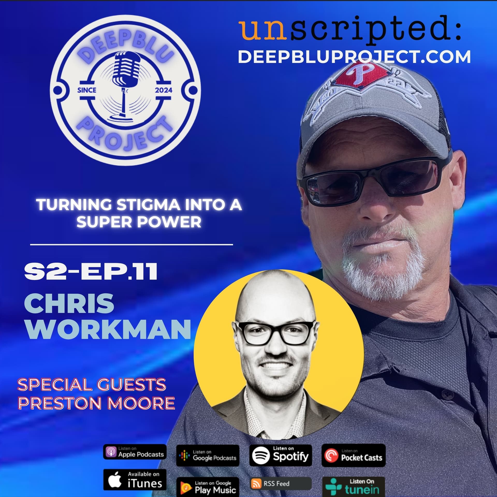 Turning Stigma into a Superpower w/ Preston Moore - DeepBlu Project  cover