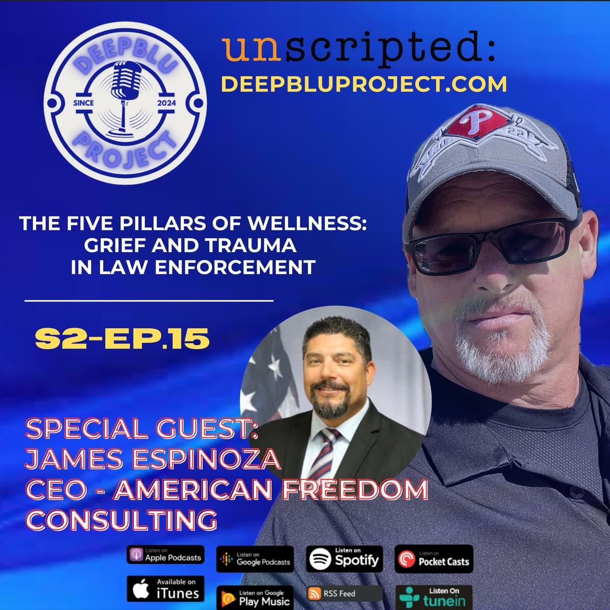 The Five Pillars of Wellness w/ James Espinoza - DeepBlu Project  cover