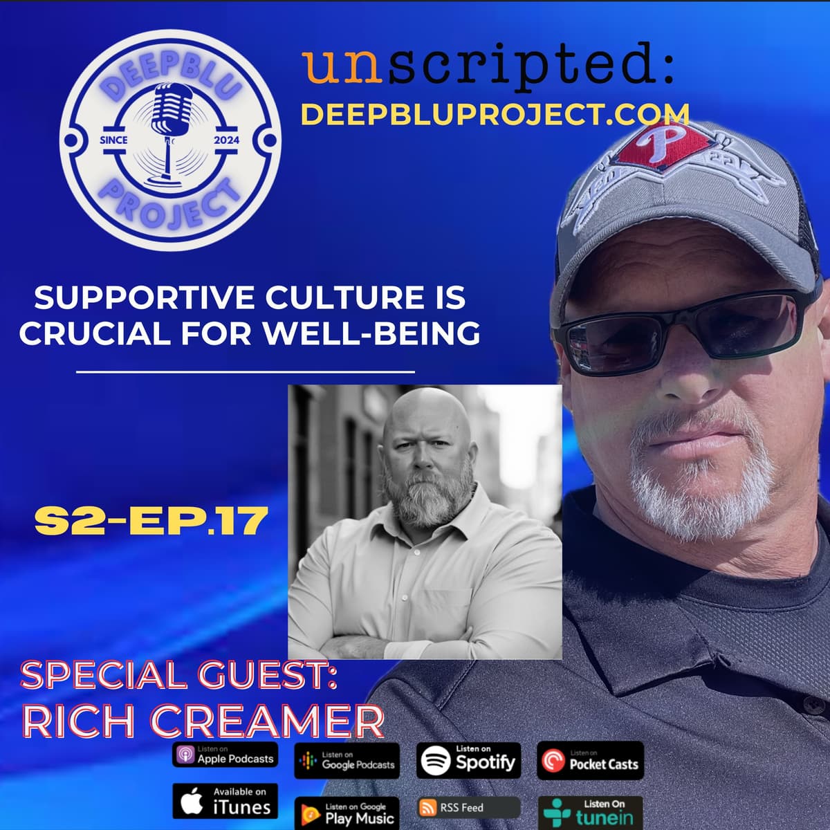 Supportive Culture is Crucial for Well-Being w/ Rich Creamer - DeepBlu Project  cover