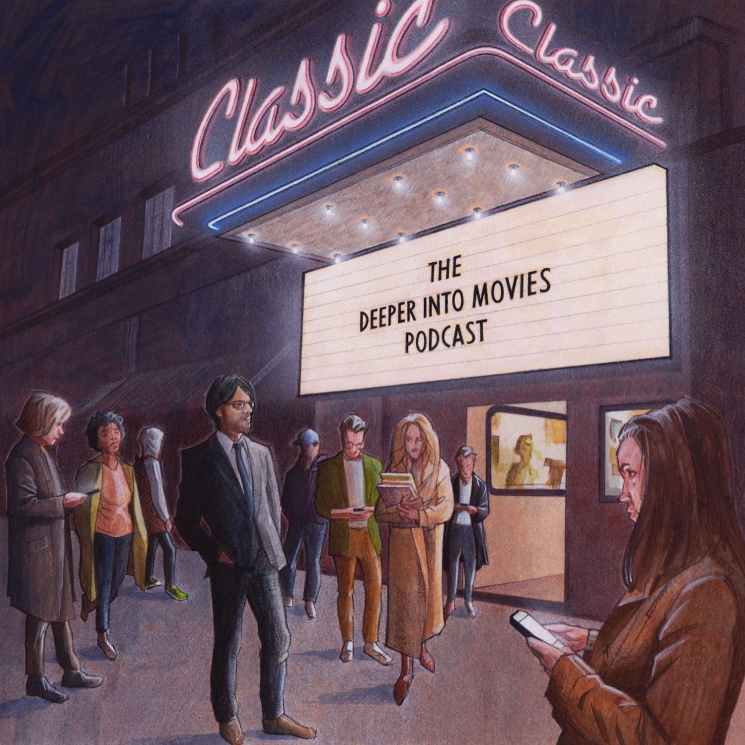 The Deeper Into Movies Podcast cover