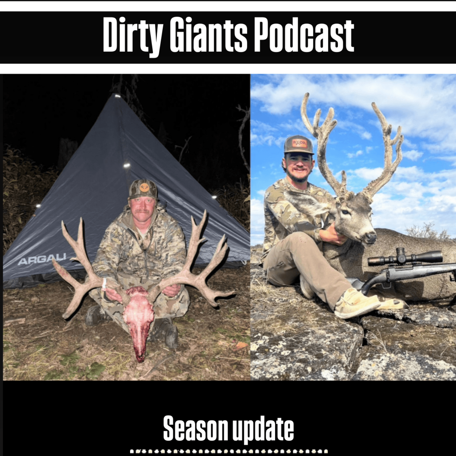 Season update with Hunter Larson - Dirty Giants cover
