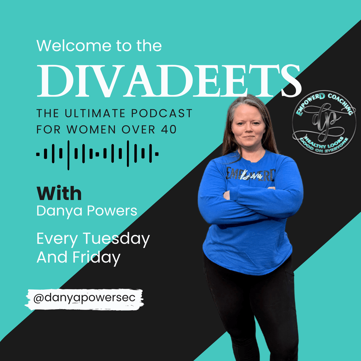 The Silent Grief of Midlife: Mourning What No One Talks About - DivaDeets: Your Go-To Weight Loss Podcast for Women Over 40 cover