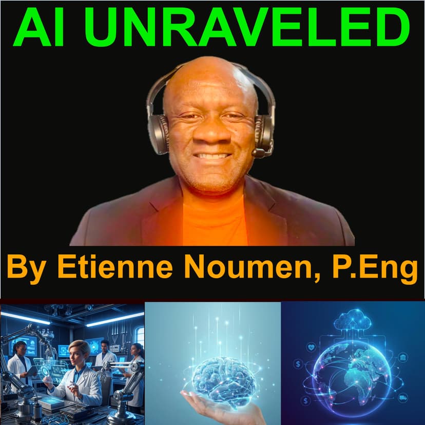 AI Unraveled: Latest AI News, ChatGPT, Gemini, Claude, DeepSeek, Gen AI, LLMs, Agents, Ethics, Bias cover