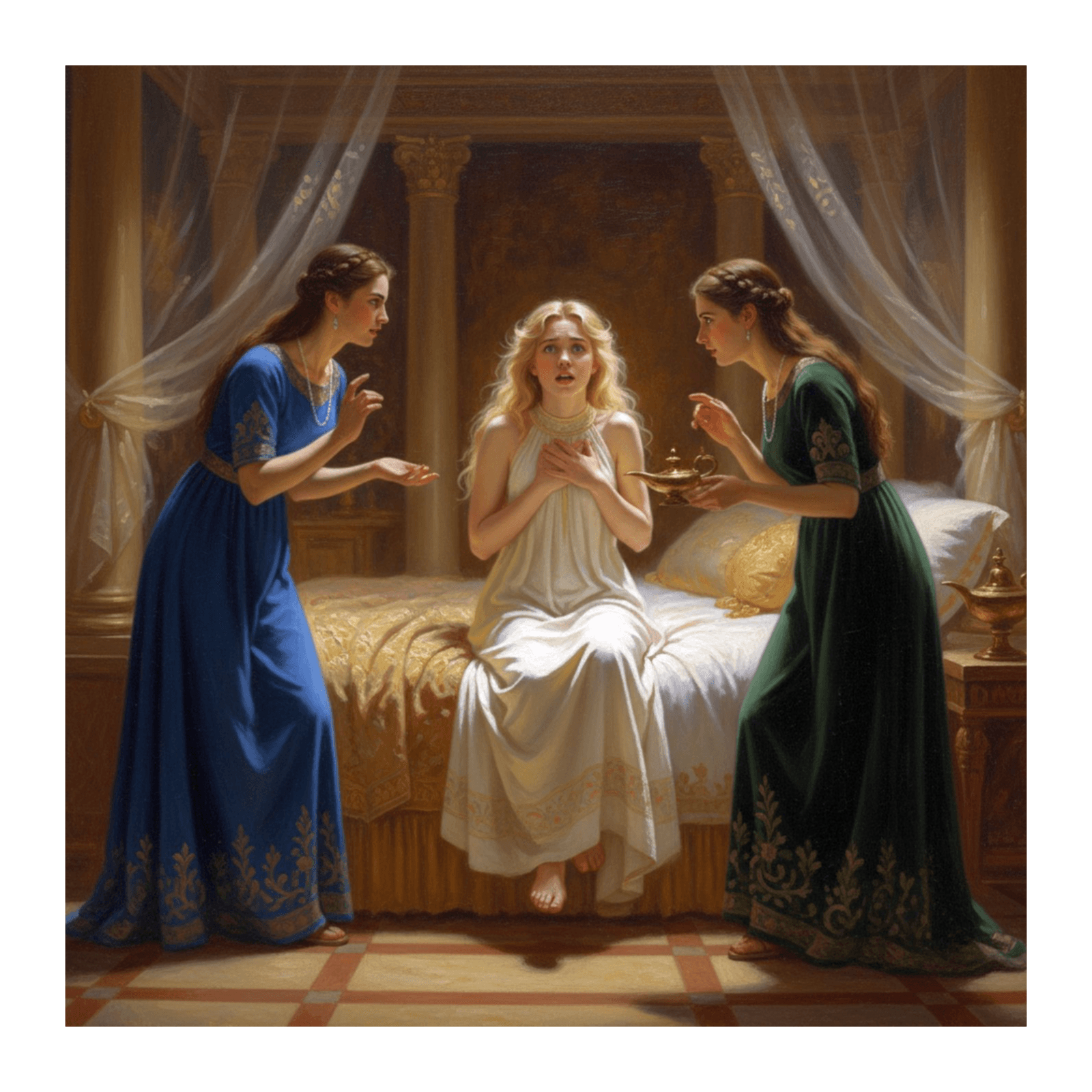 Love and Psyche - Episode Six (The Sisters' Criminal Plan) - Emmanuel - The broken diary (Podcast Novel) cover