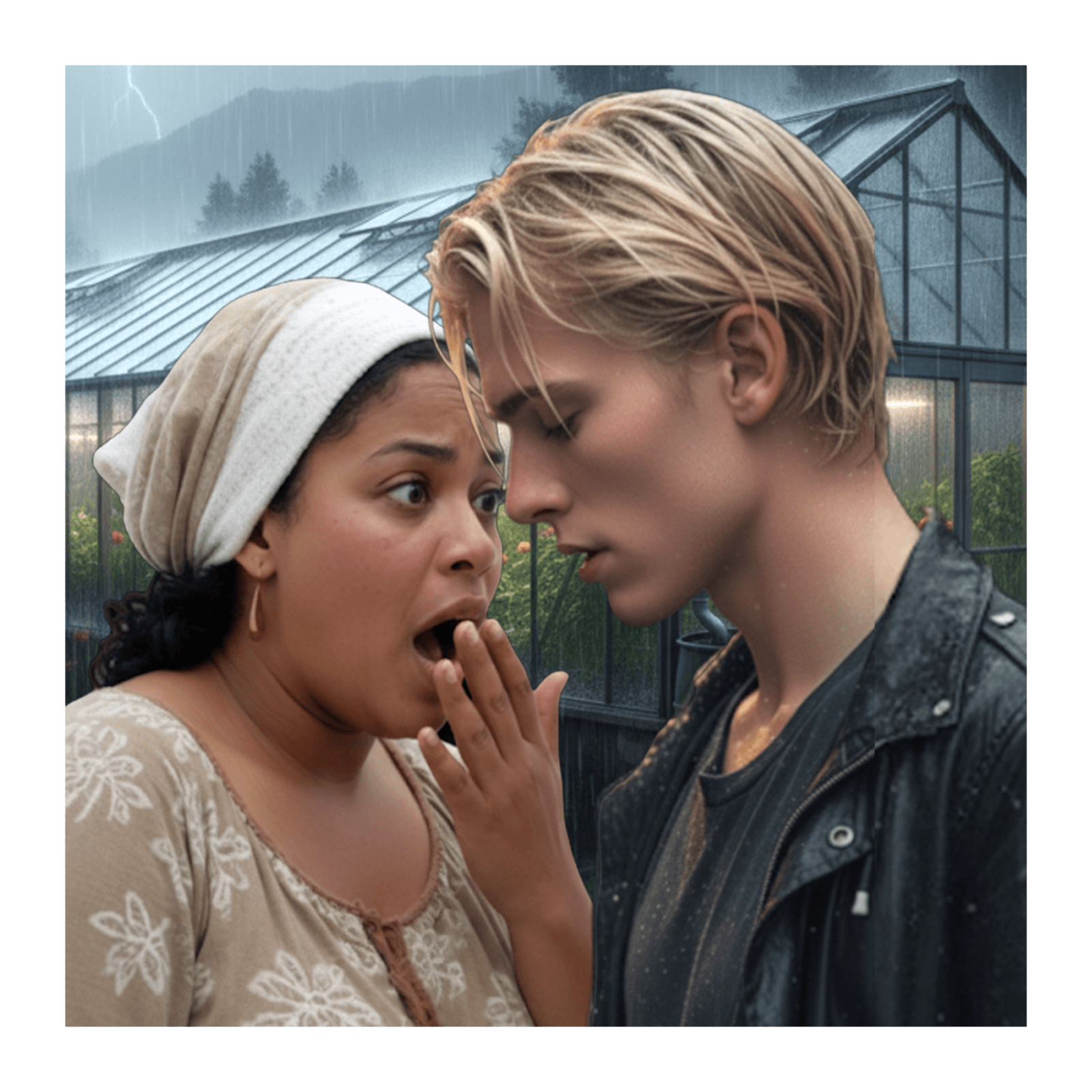 Sotto gli alberi in fiore - Parte II (Il bacio) - Emmanuel - The broken diary (Podcast Novel) cover