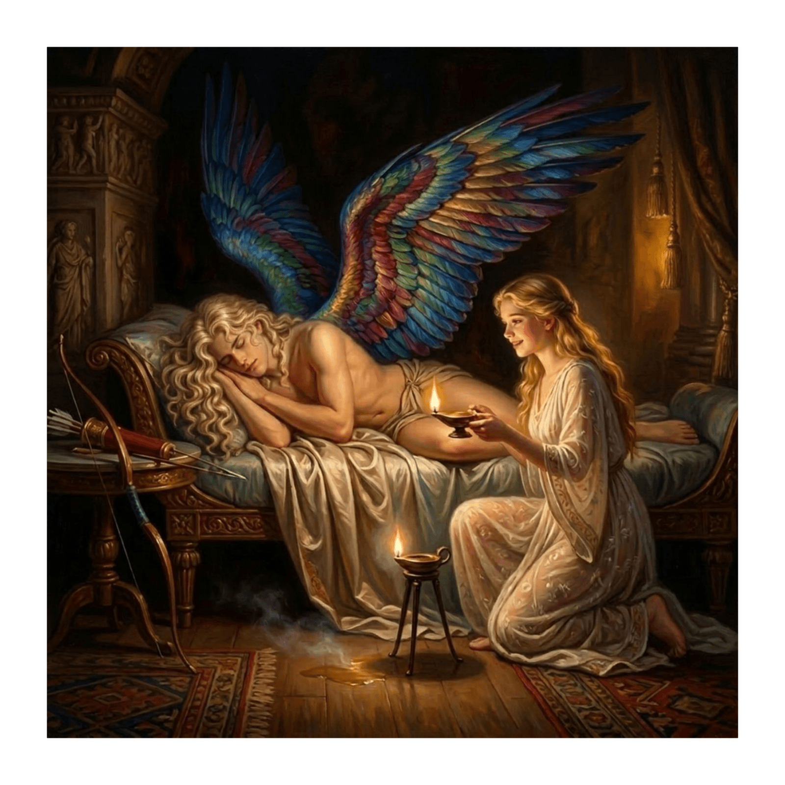 Amore e Psiche - Settima puntata (Psiche perde Amore) - Interpretata da Emmanuel Quarto - Emmanuel - The broken diary (Podcast Novel) cover