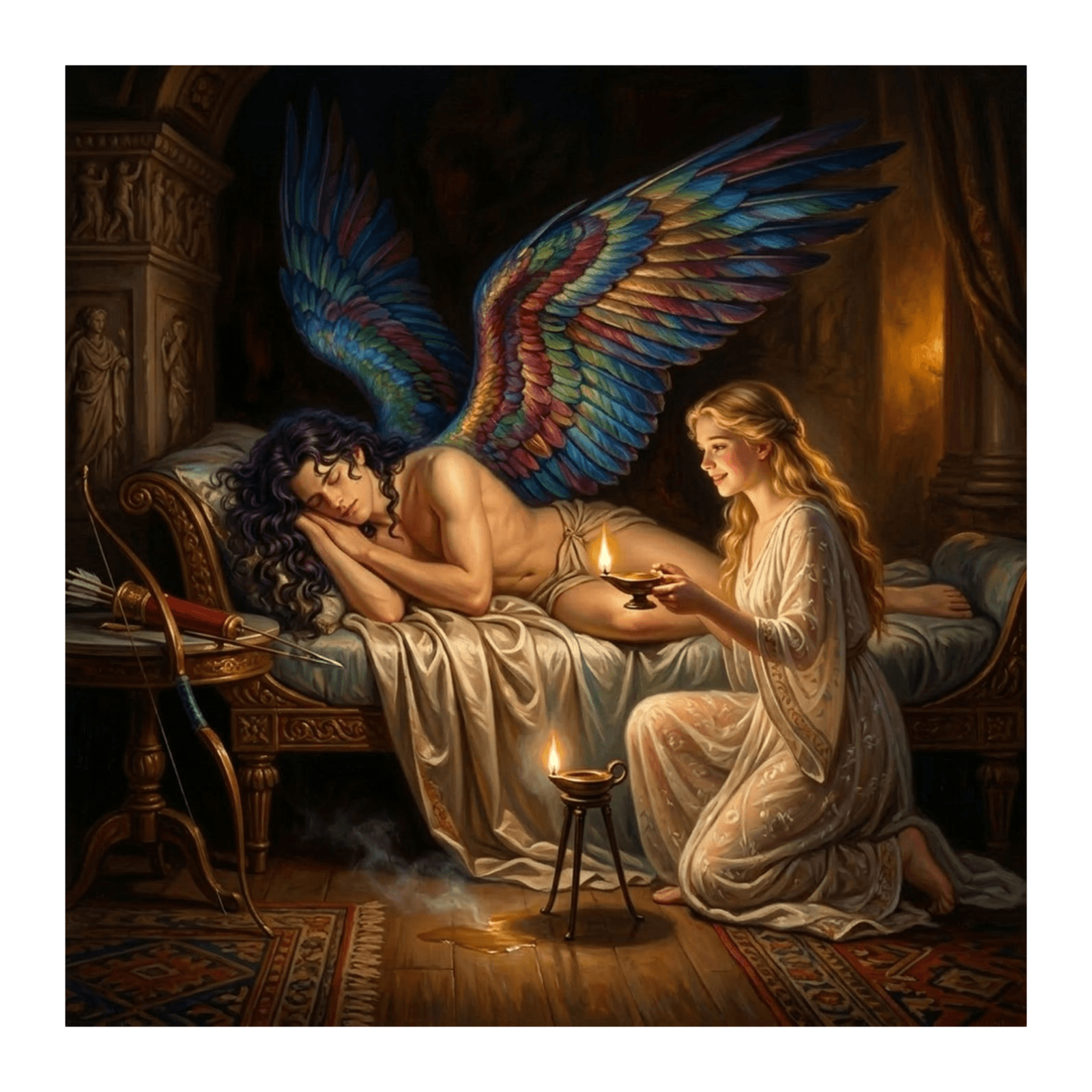 Love and Psyche - Episode Seven (Psyche loses Love) - Emmanuel - The broken diary (Podcast Novel) cover