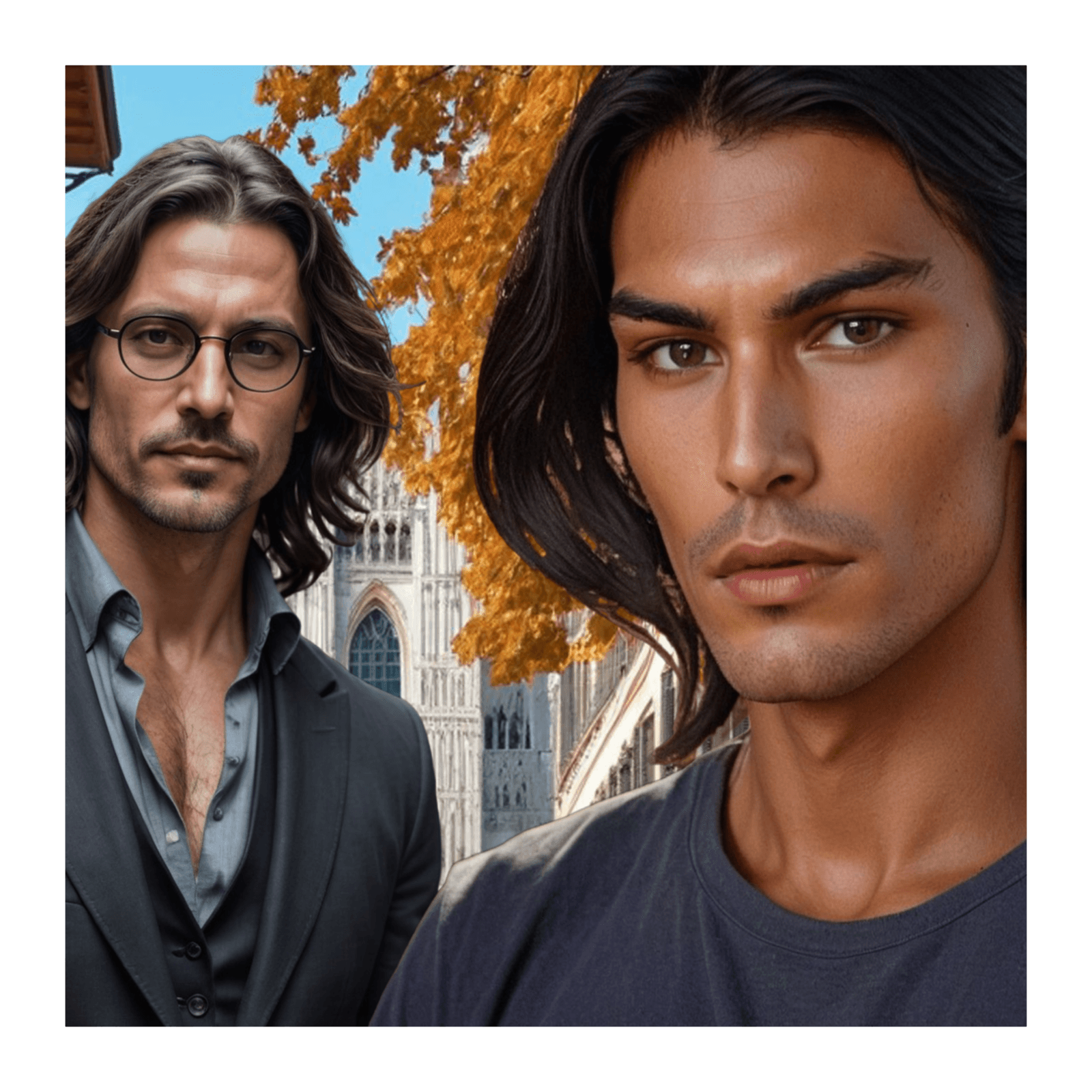 Meet Aaron (What a nice surprise...) - Part I -  Starring Emmanuel The Fifth - REMASTERED - Emmanuel - The broken diary (Podcast Novel) cover