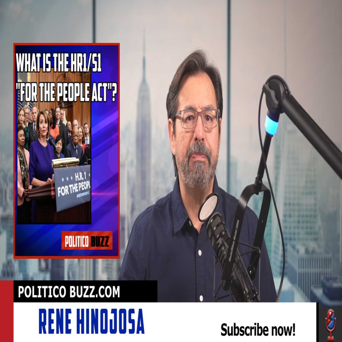 What is H1/R1 "For The People Act"? - Politico Buzz cover