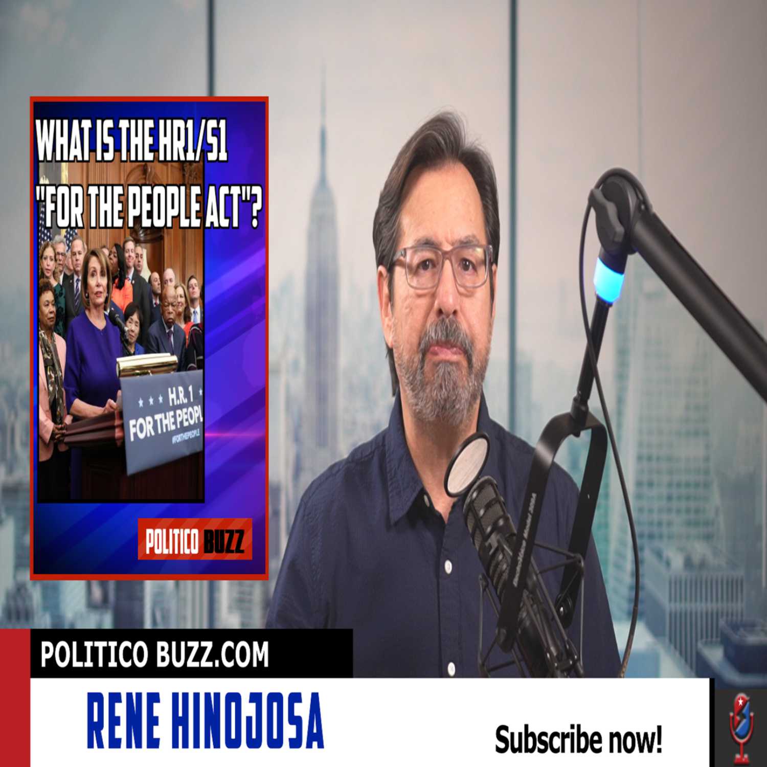 What is H1/R1 "For The People Act"? - Politico Buzz cover