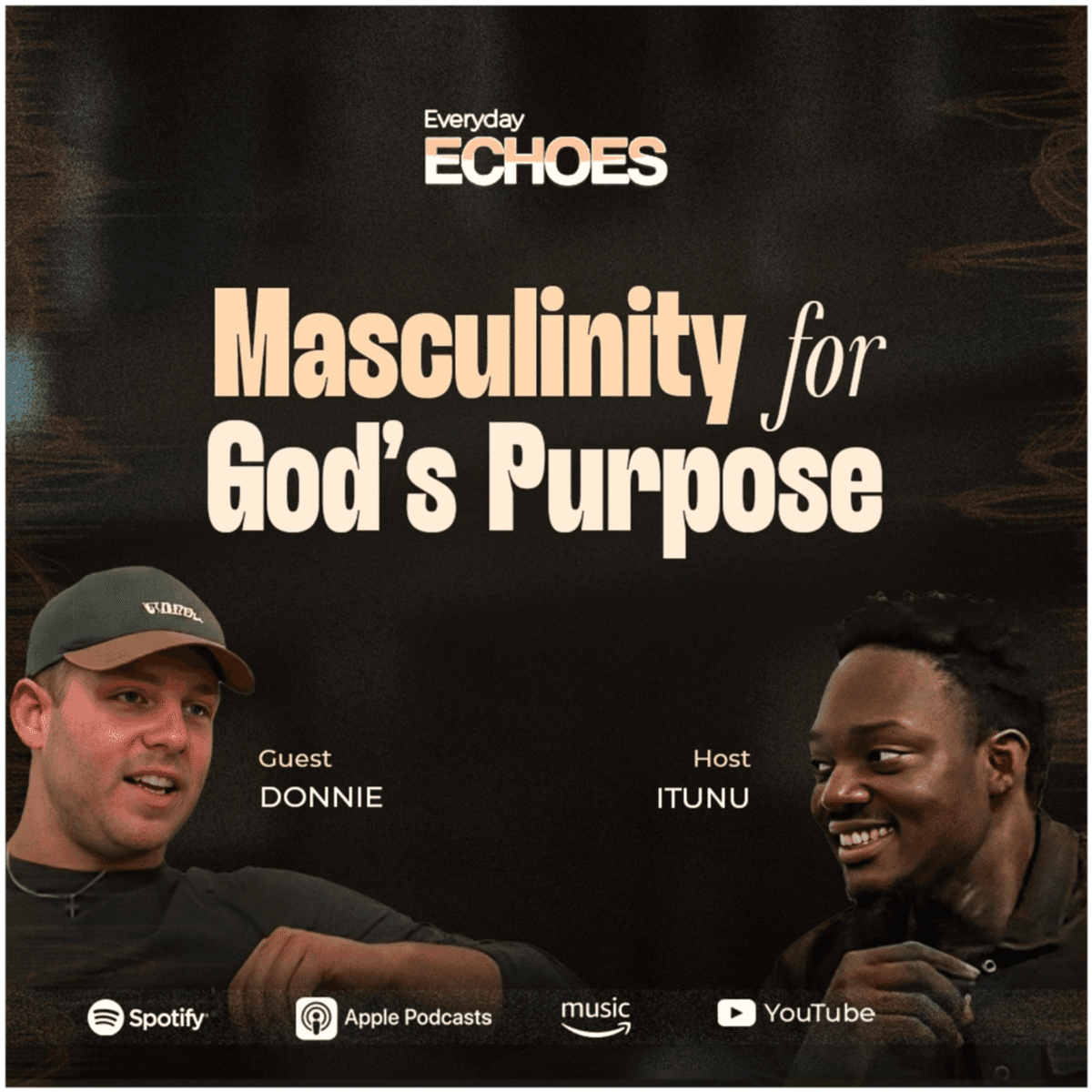 Echoes with Donnie- Masculinity for Gods purpose - Everyday Echoes  cover