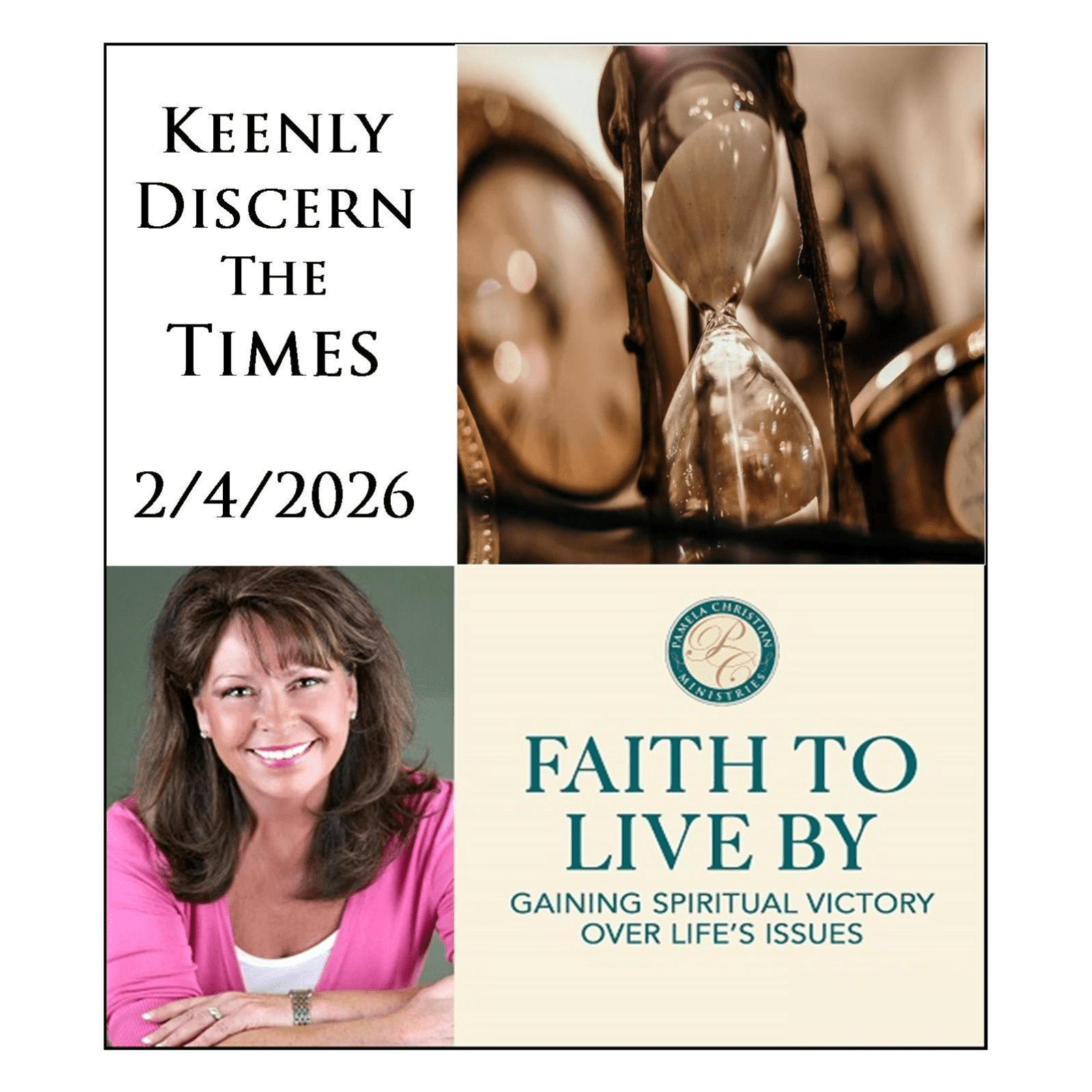 Keenly Discern the Times - Faith to Live By  cover