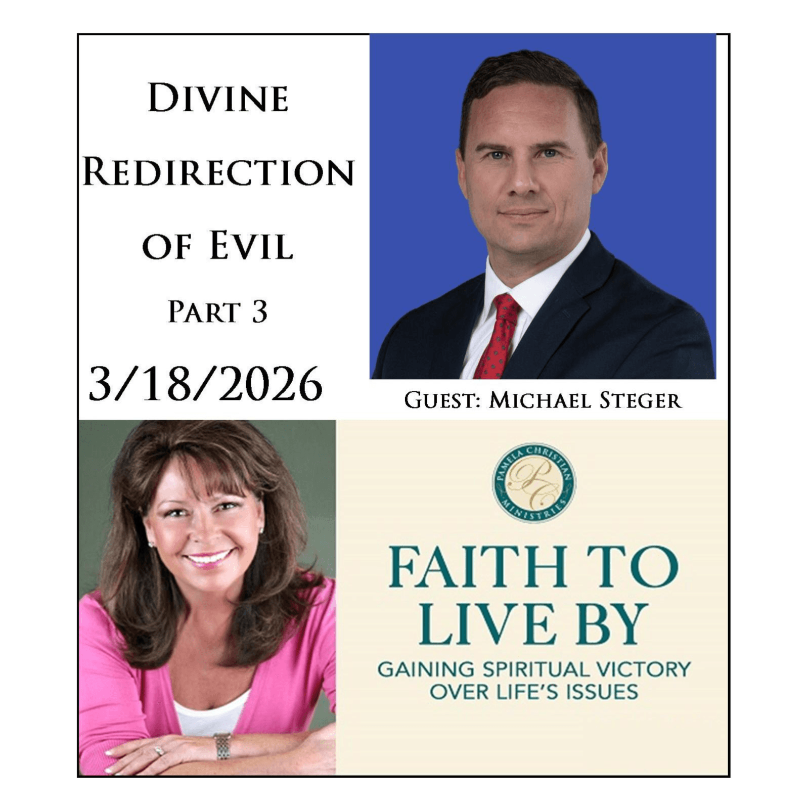 Divine Redirection of Evil - Part 3 - Faith to Live By  cover