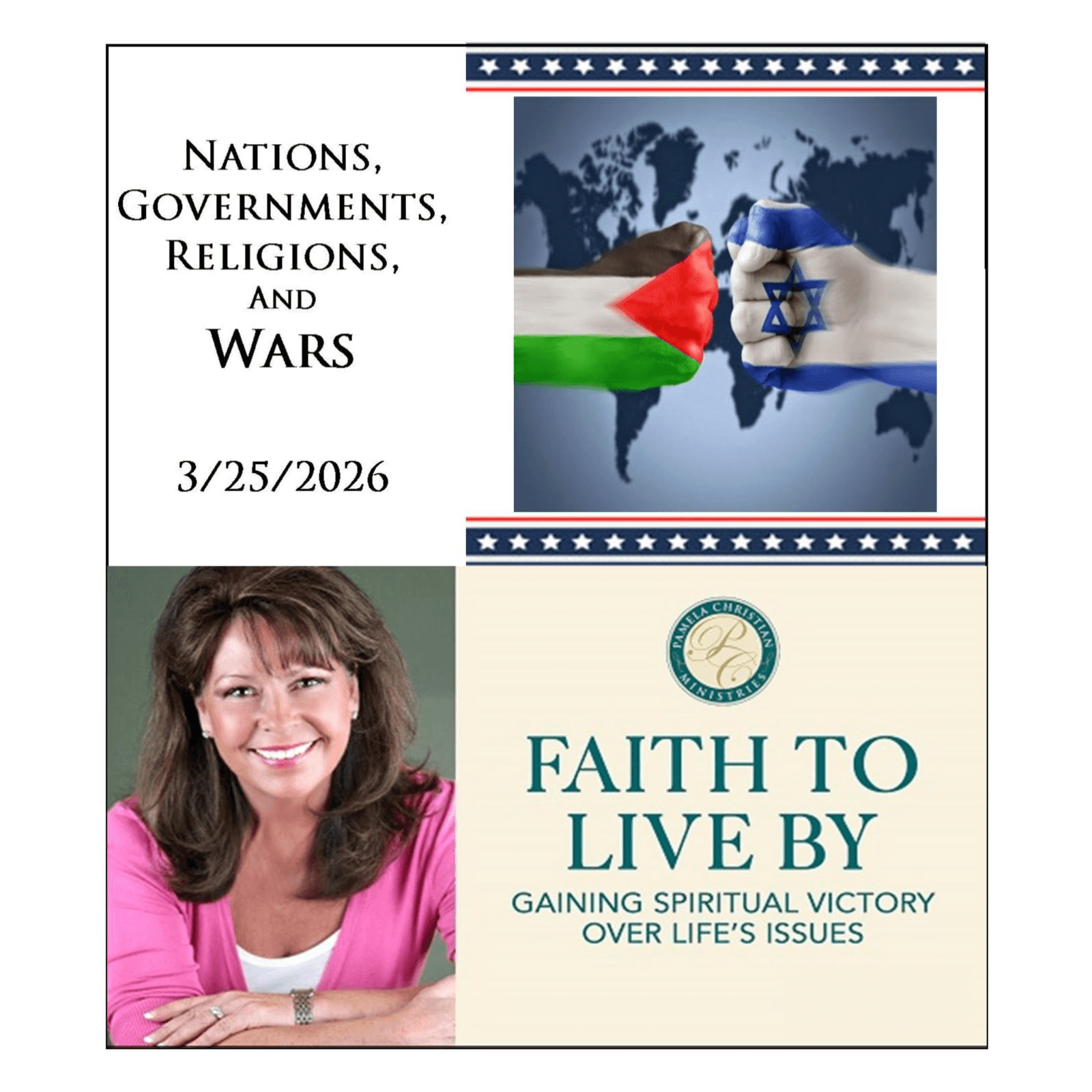 Nations, Governments, Religions, and Wars - Faith to Live By  cover