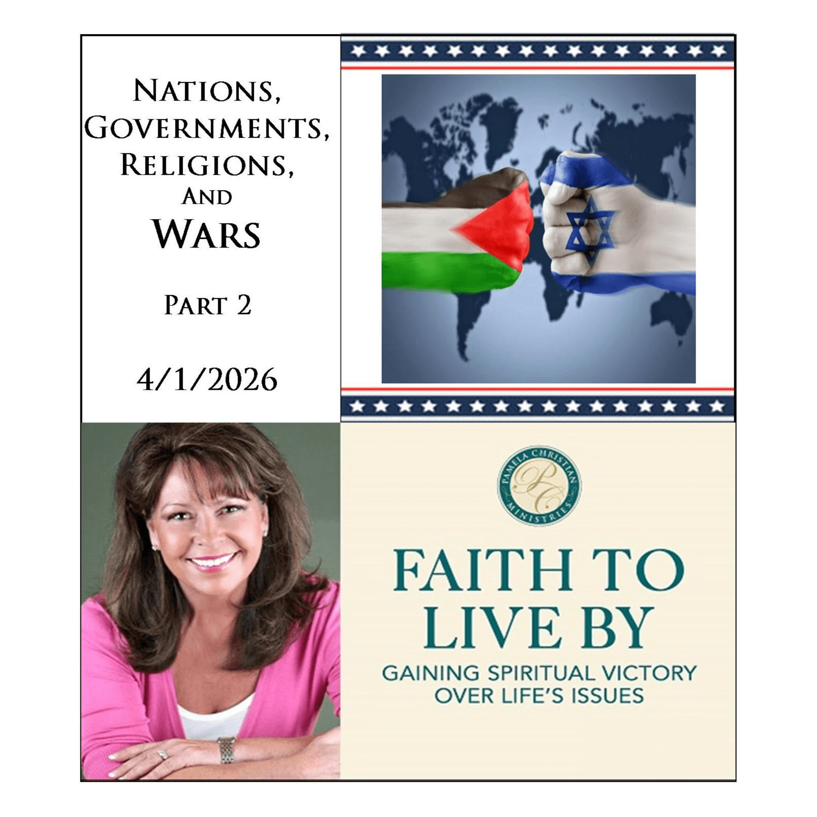 Nations, Governments, Religions and Wars - Part 2 - Faith to Live By  cover