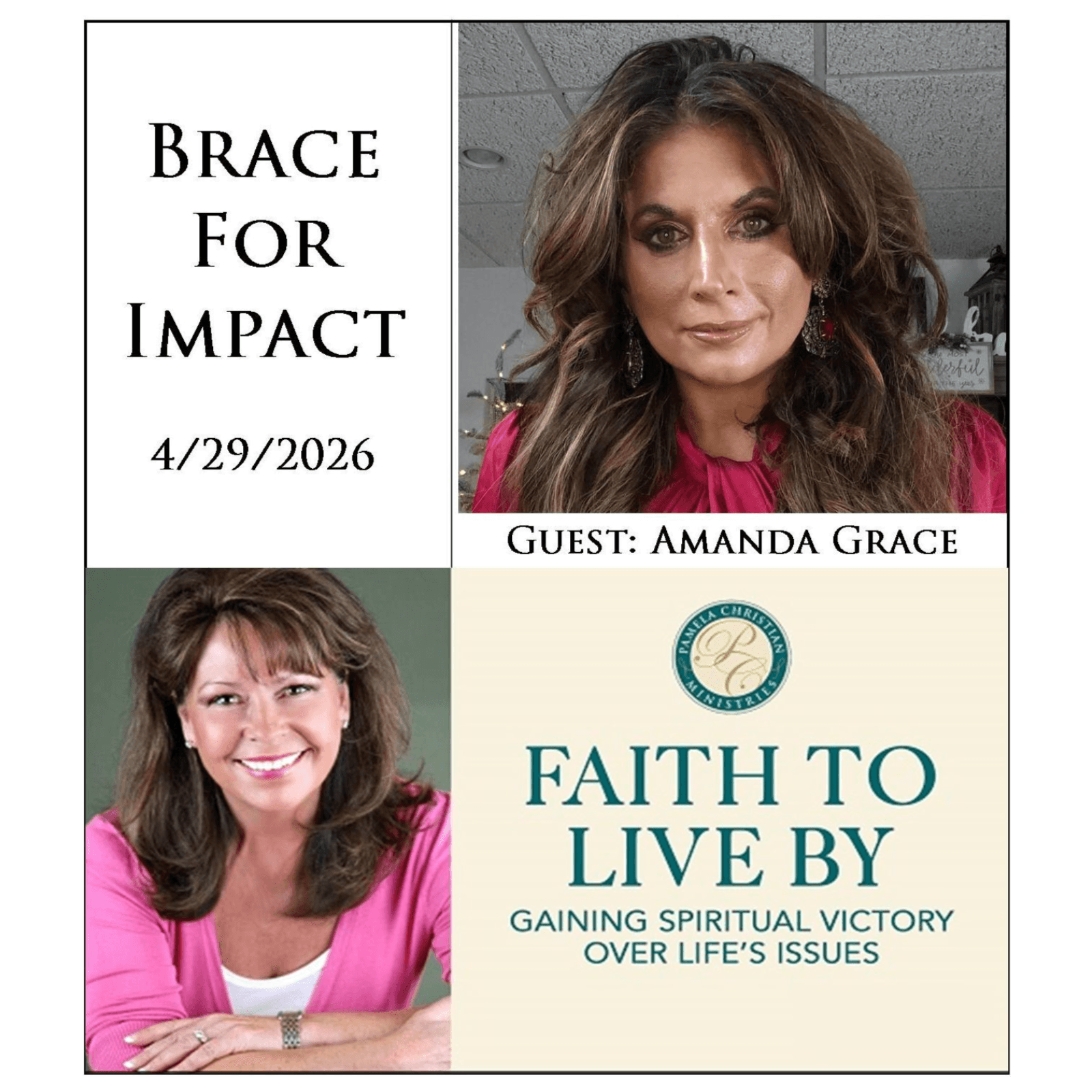 Brace for Impact - Faith to Live By  cover