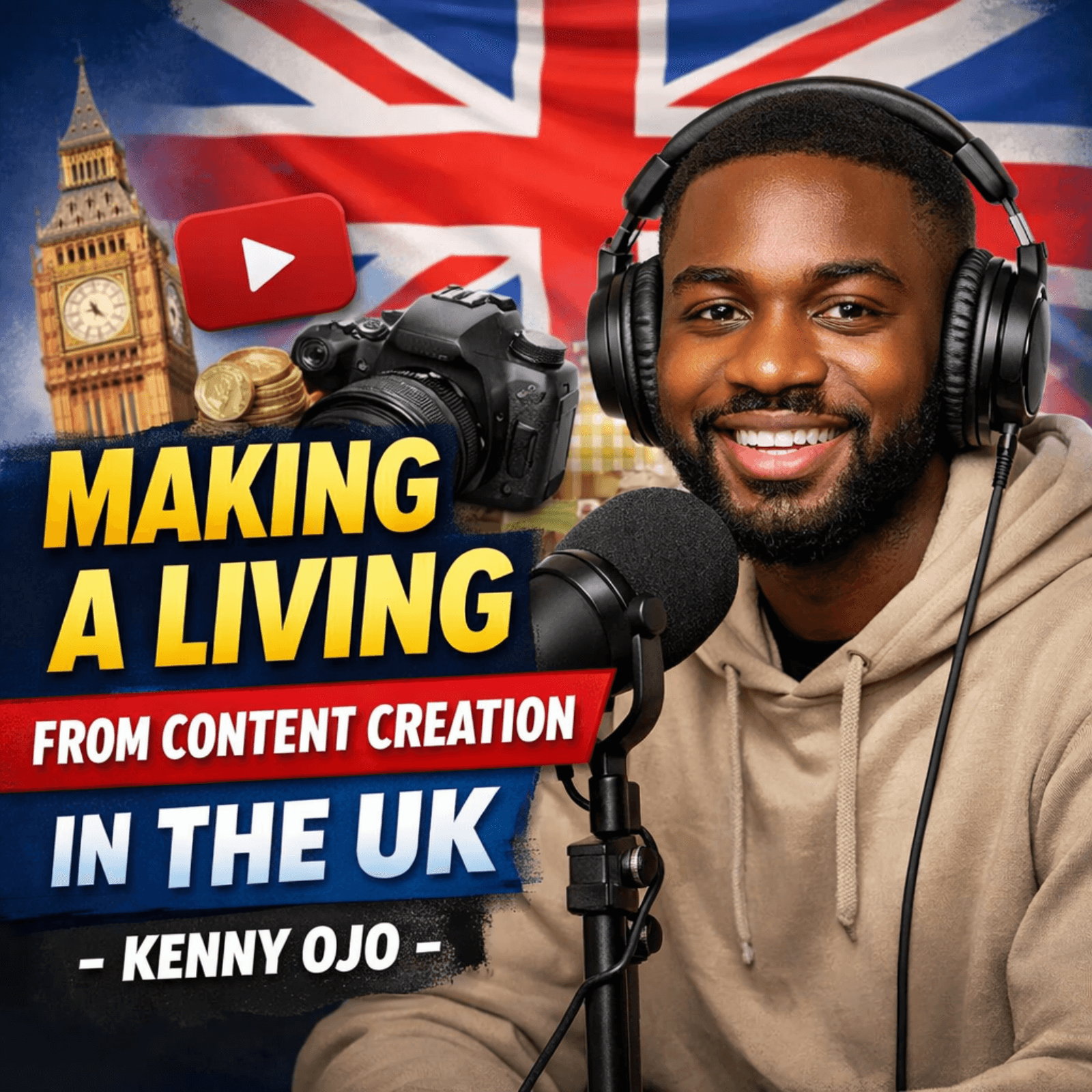 Making living from content creating in the UK — FALOH FREQUENCY cover