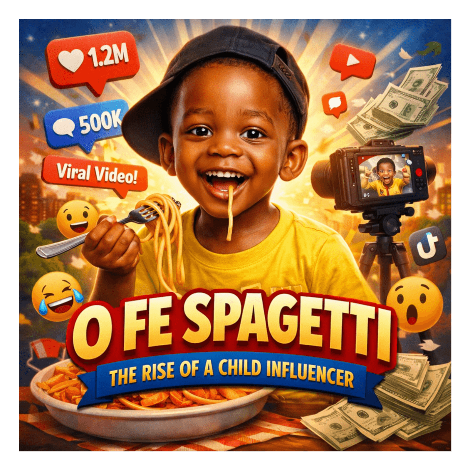 O fe spagetti - The rise of a child influencer   — FALOH FREQUENCY cover