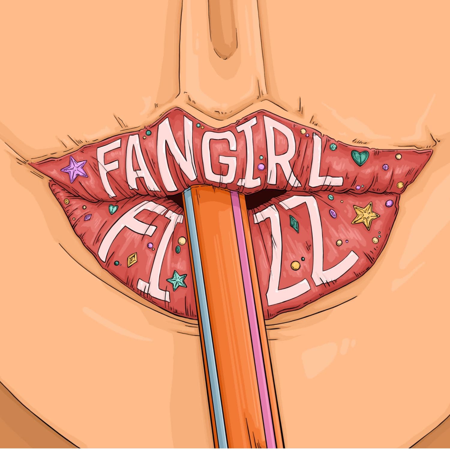 SONGS THAT HURT SO GOOD, HARRYS BALD??, AND THE PARANORMAL - Fangirl Fizz  cover