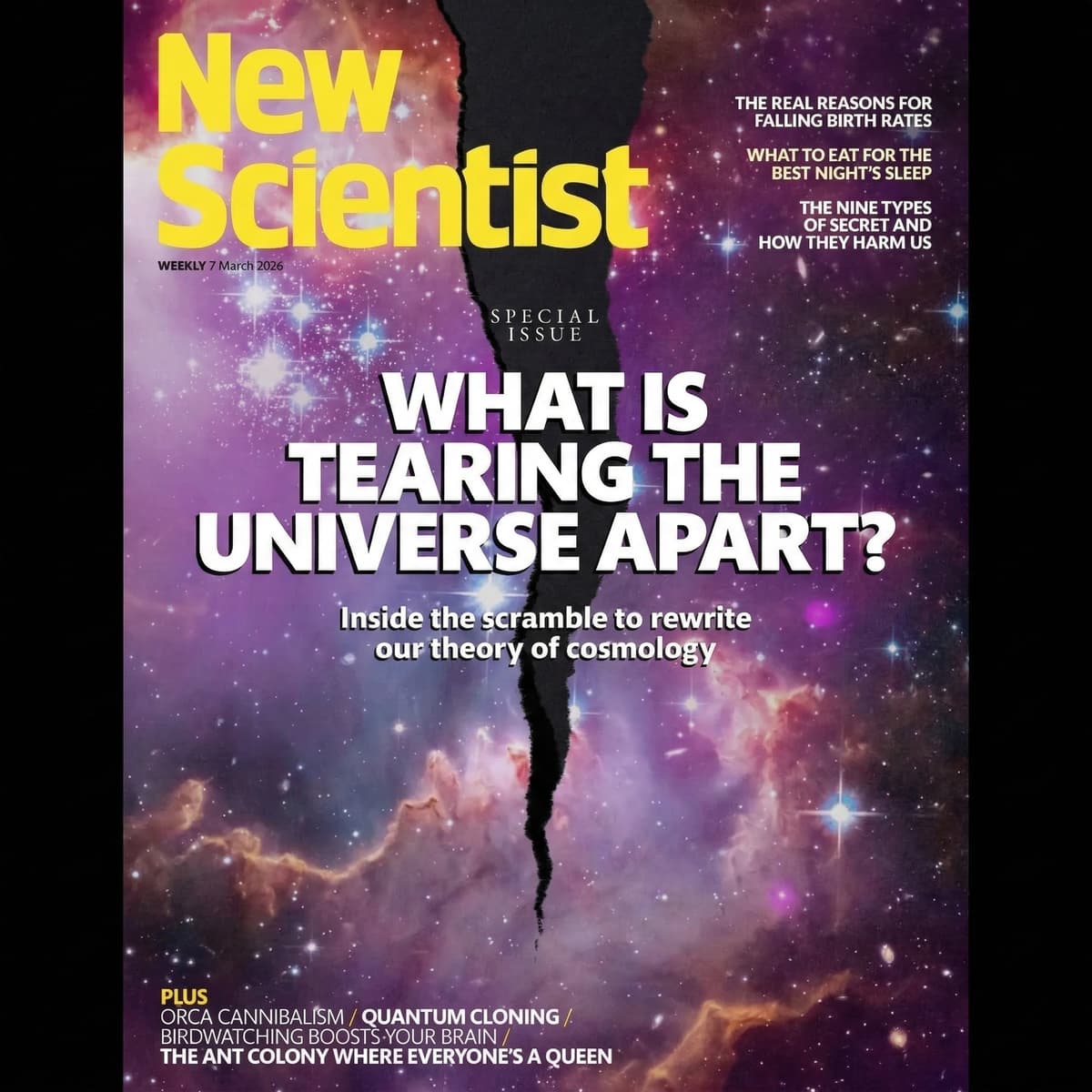 New Scientist Magazine March 7, 2026 - FedTech Daily cover