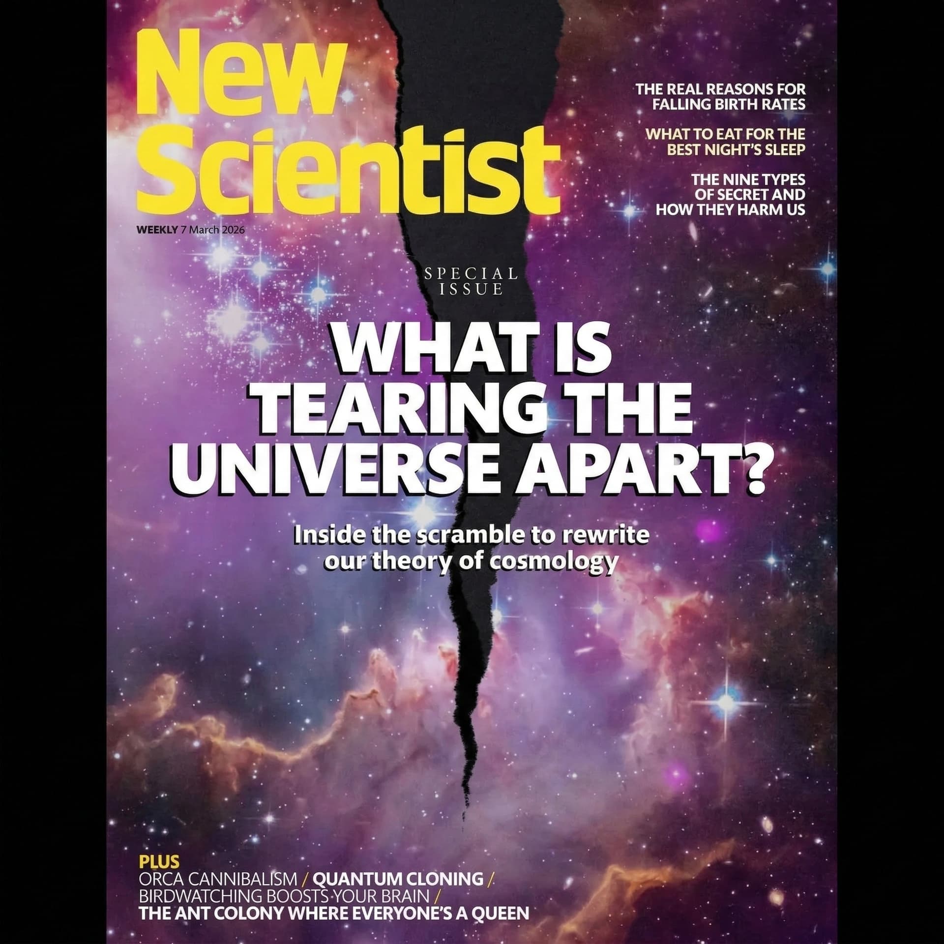 New Scientist Magazine March 7, 2026 - FedTech Daily cover