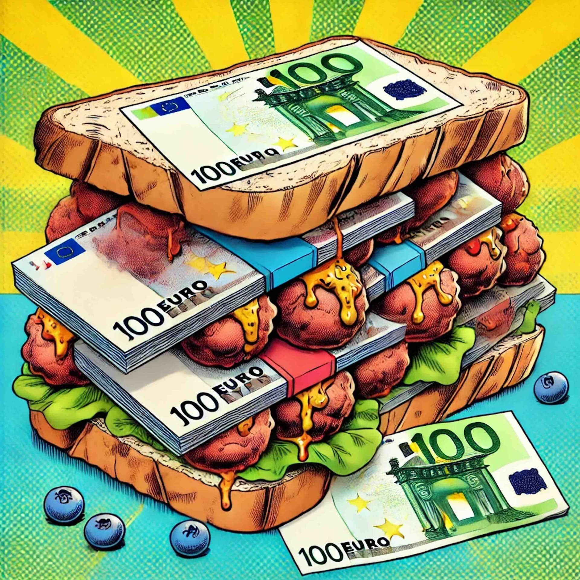 Pots pagar-nos en entrepans de mandonguilles - Foc a Terra cover