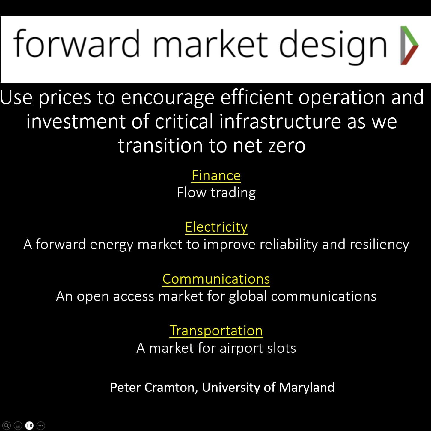 A few NotebookLM generated podcasts from Peter Cramton cover