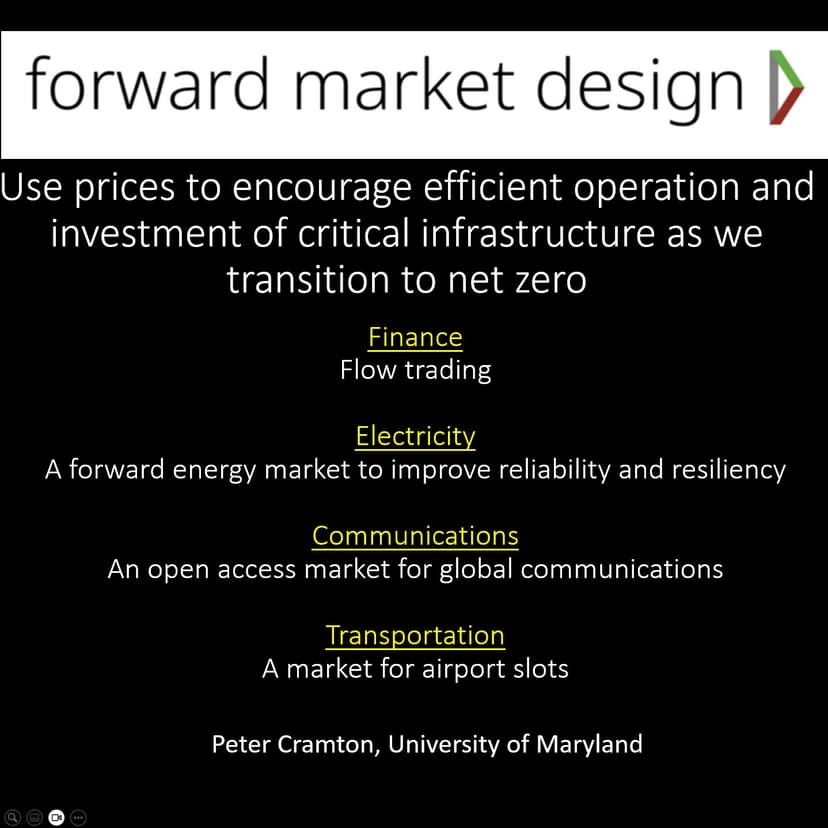 Forward Market Design cover