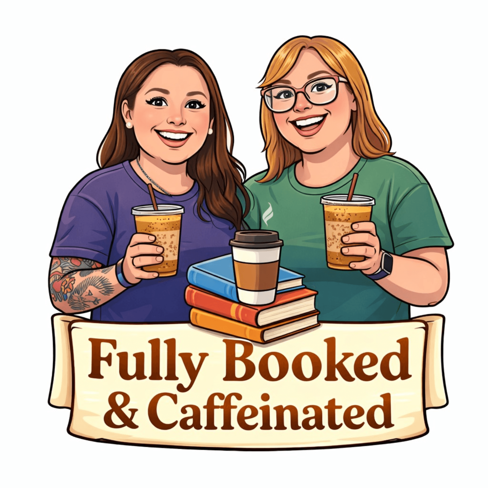 Fully Booked & Caffeinated cover