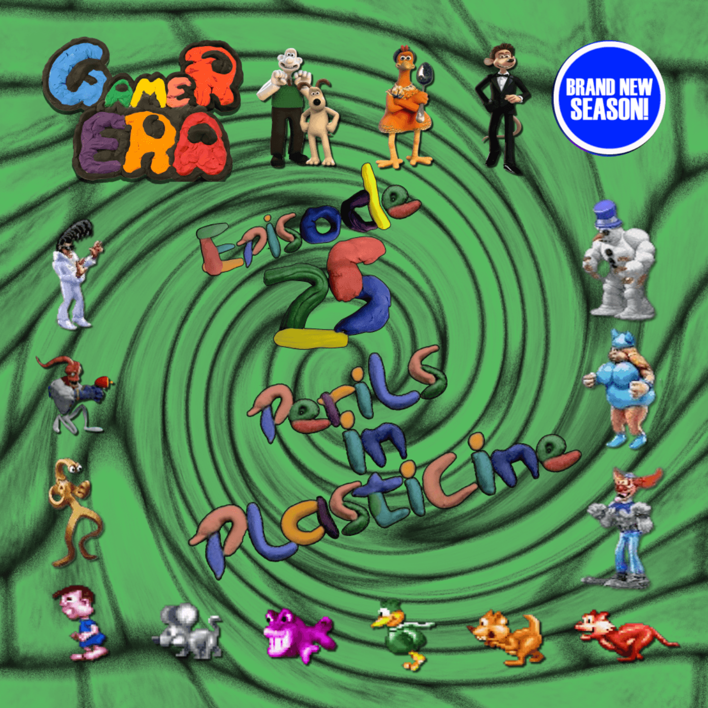 Episode 025 - Perils in Plasticine  - Gamer Era cover
