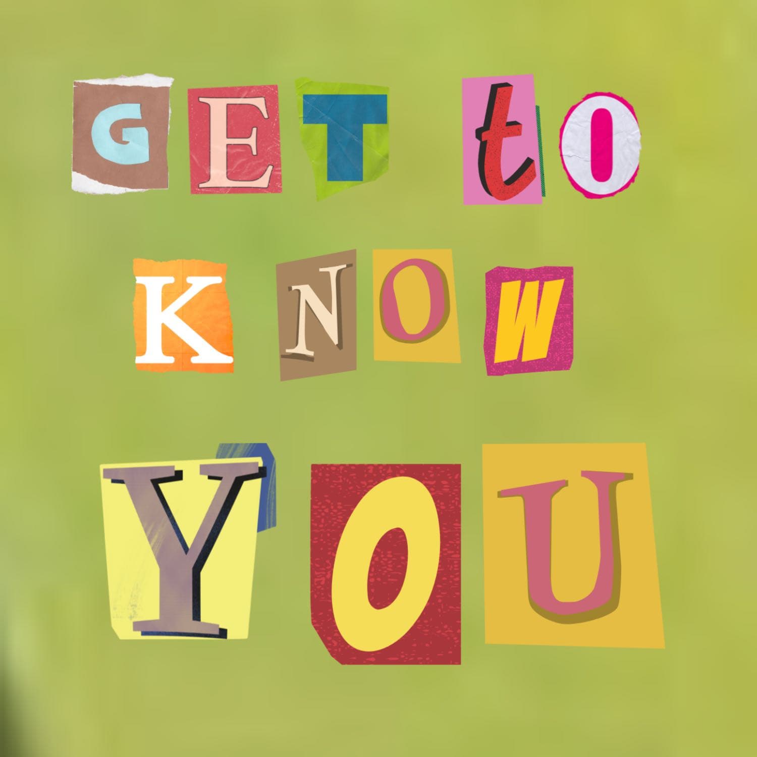 Get To Know You cover