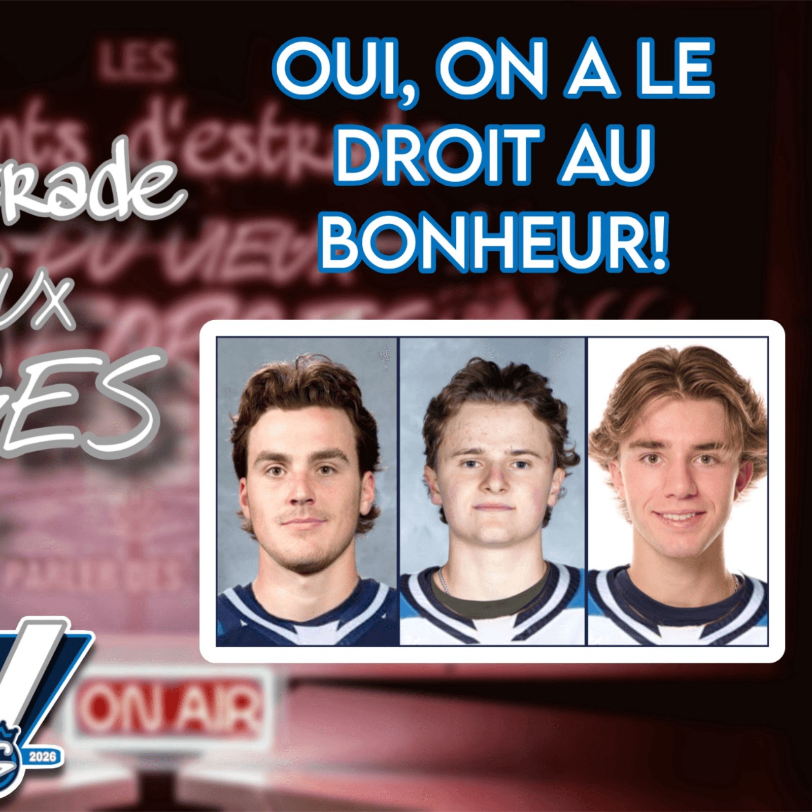 Oui, on a le droit au bonheur! — Les Gérants d'estrade du Vieux Georges cover