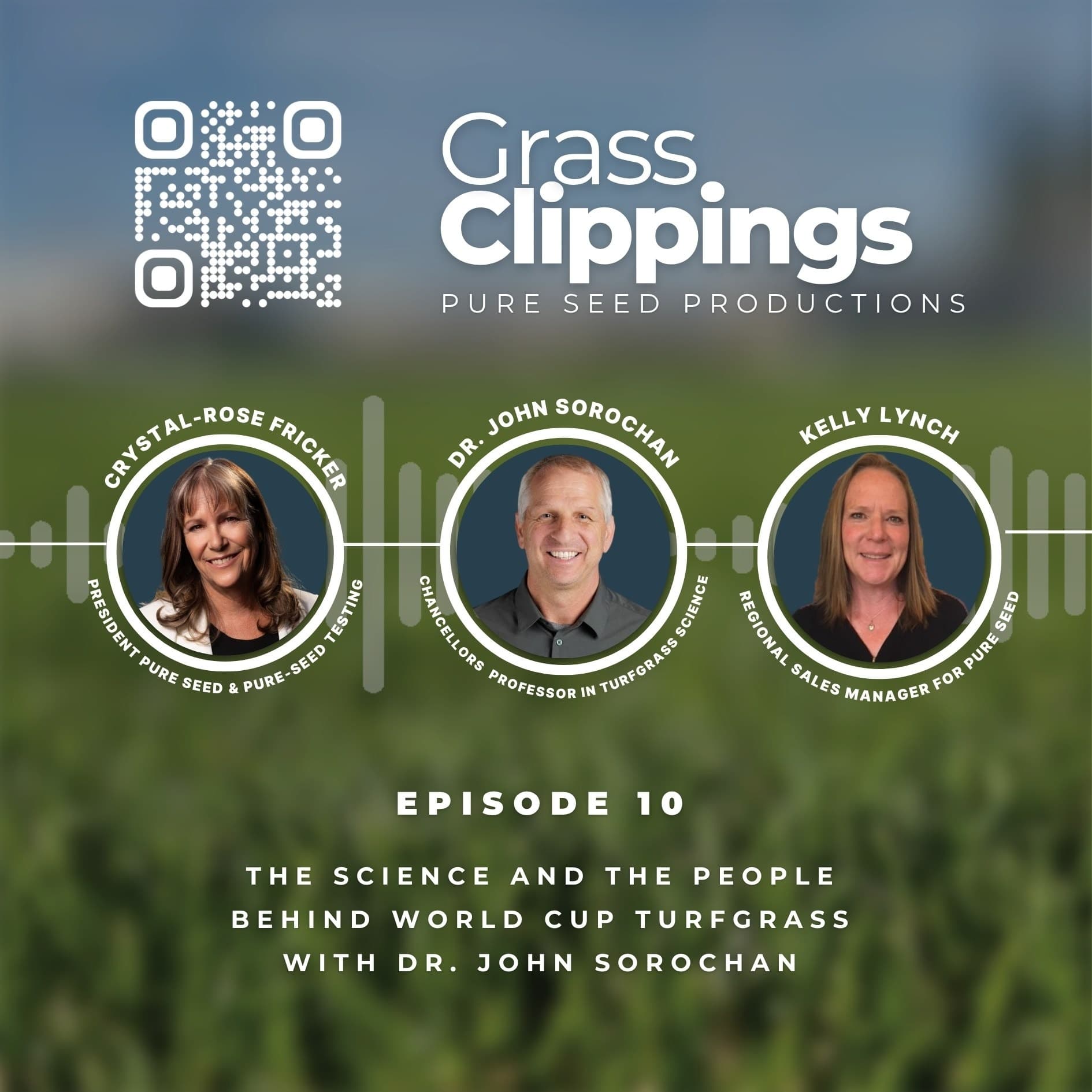 The Science and the People Behind World Cup Turfgrass with Dr. John Sorochan - Grass Clippings cover