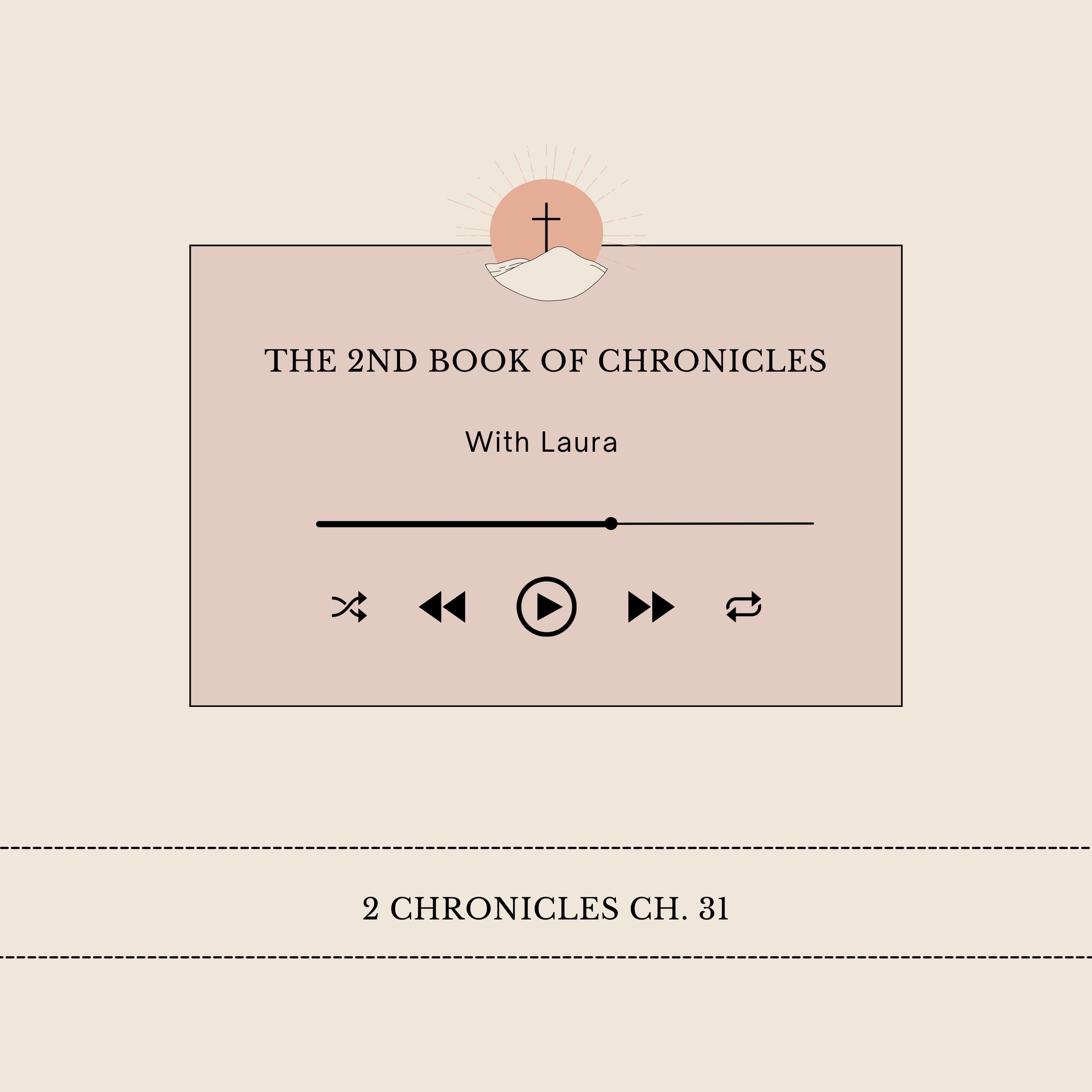 Episode 31- 2 Chronicles Ch. 31 - I Hear You, God cover