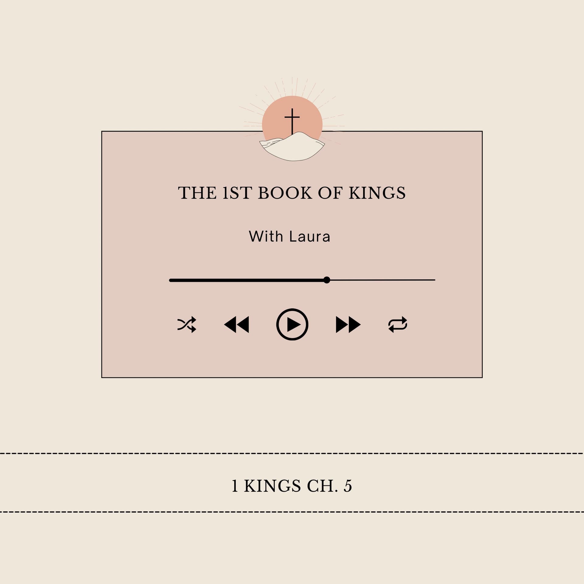 Episode 5- 1 Kings Ch. 5 - I Hear You, God cover