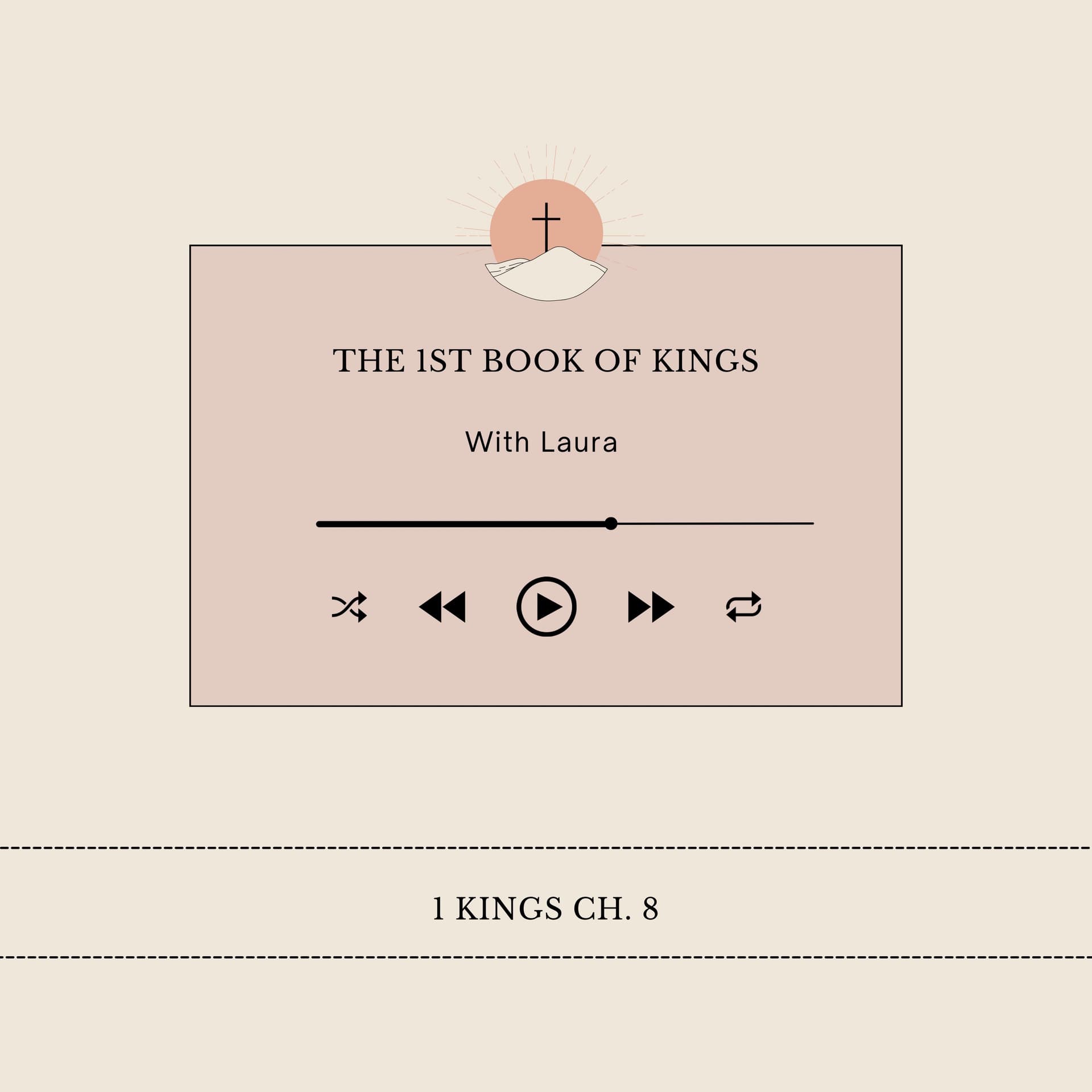 Episode 8- 1 Kings Ch. 8 - I Hear You, God cover