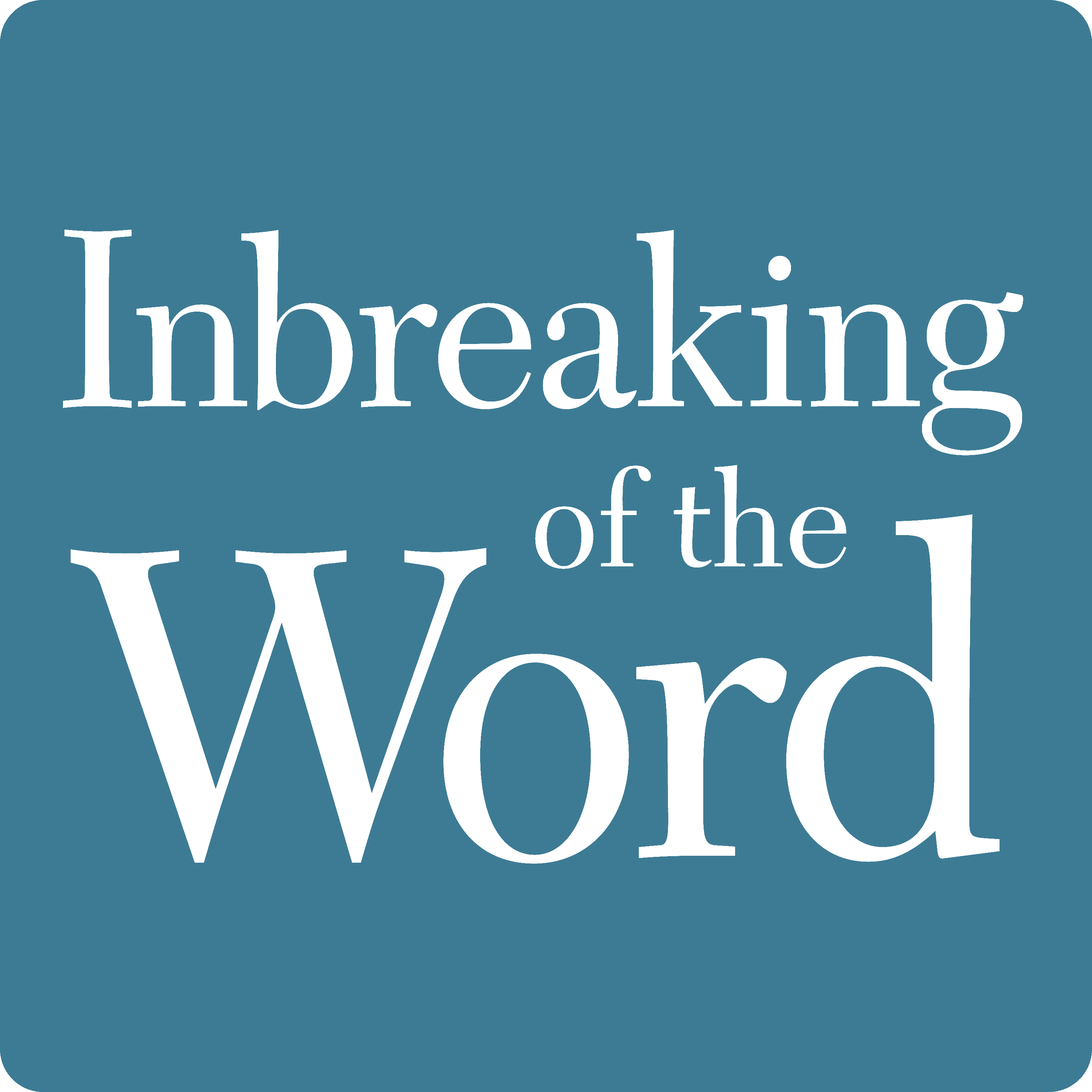 Inbreaking of the Word cover